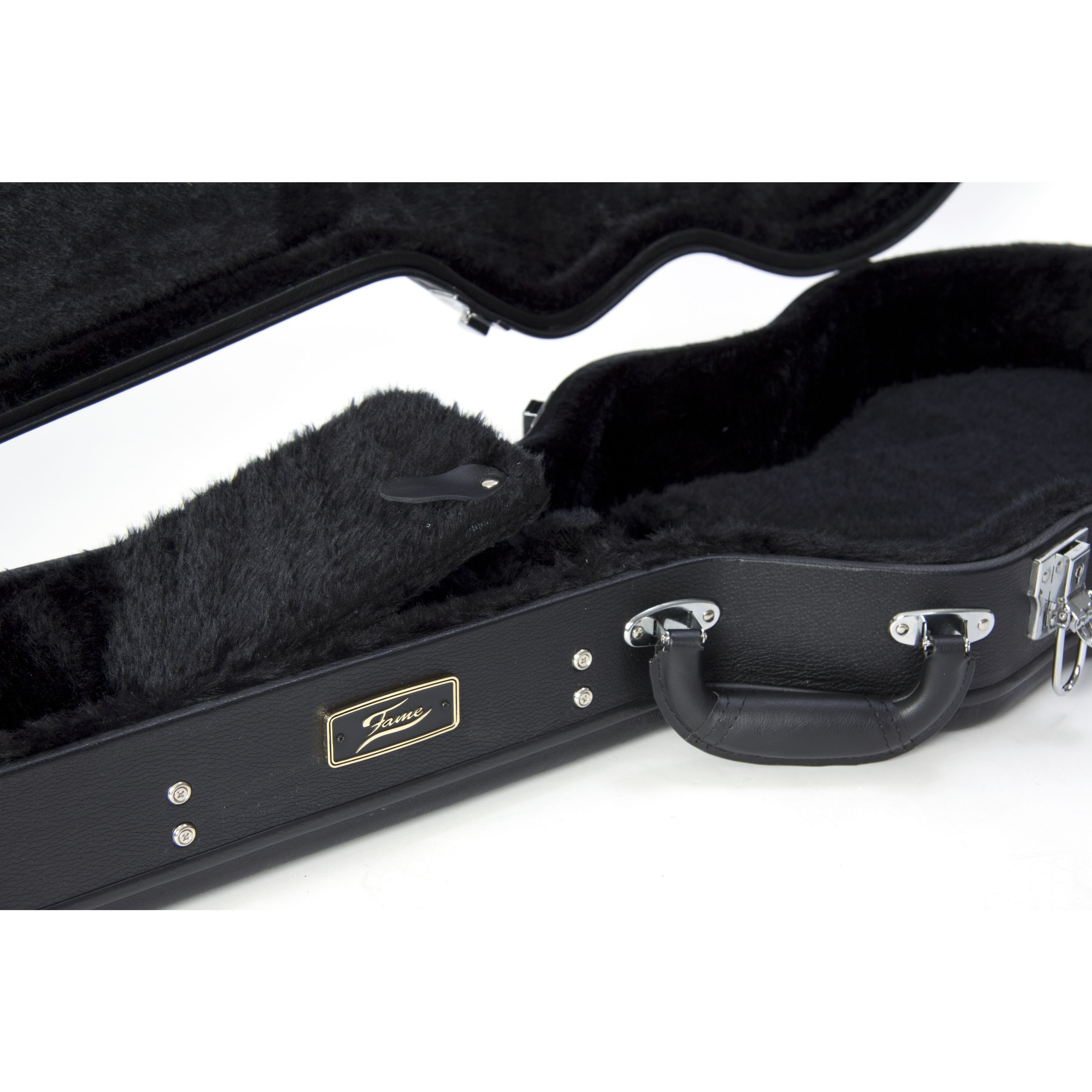 FAME E-Gitarren-Koffer, Case Singlecut Gitarrenkoffer, Robuster E-Gitarren Koffer