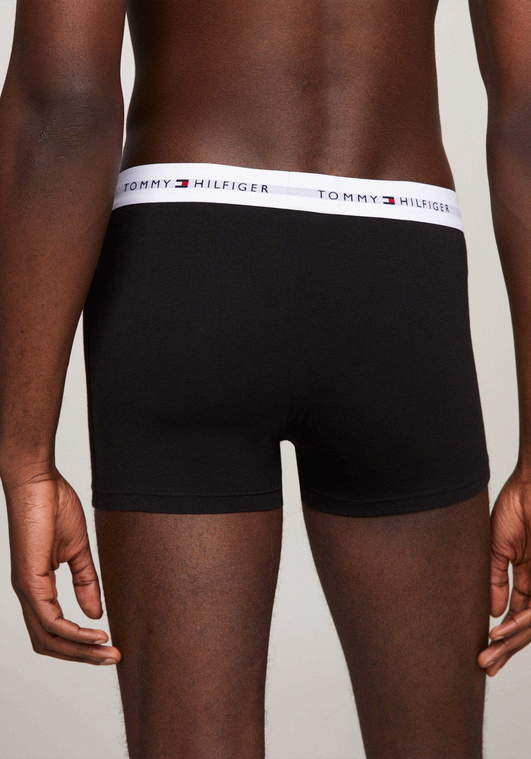 Tommy Hilfiger Underwear Boxer TRUNK 5 PACK (5-St) mit Logobund