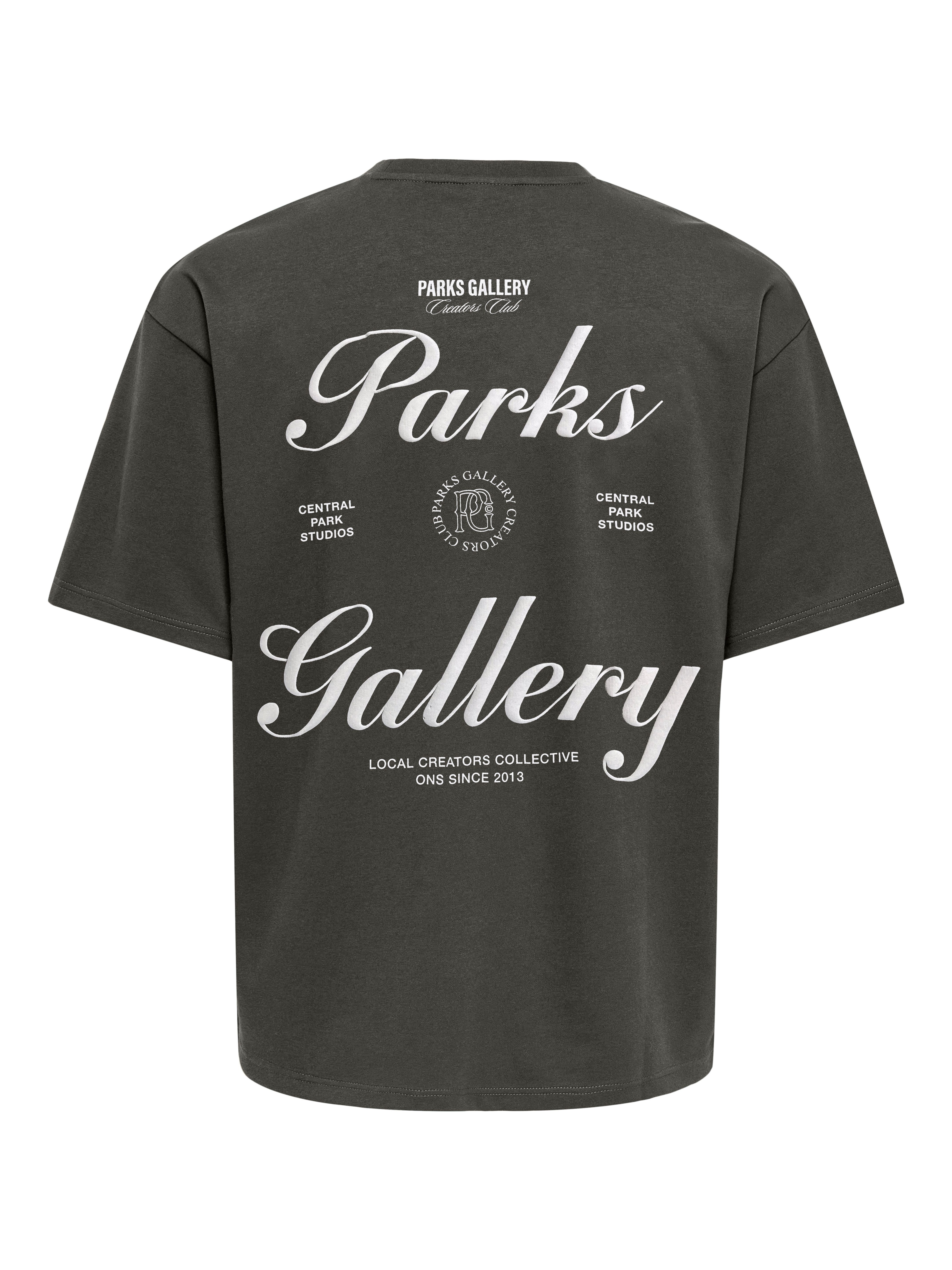 ONLY & SONS T-Shirt ONSPARKS GALLERY AIR BOXY SS TEE NOOS Baumwollmischung, regular fit