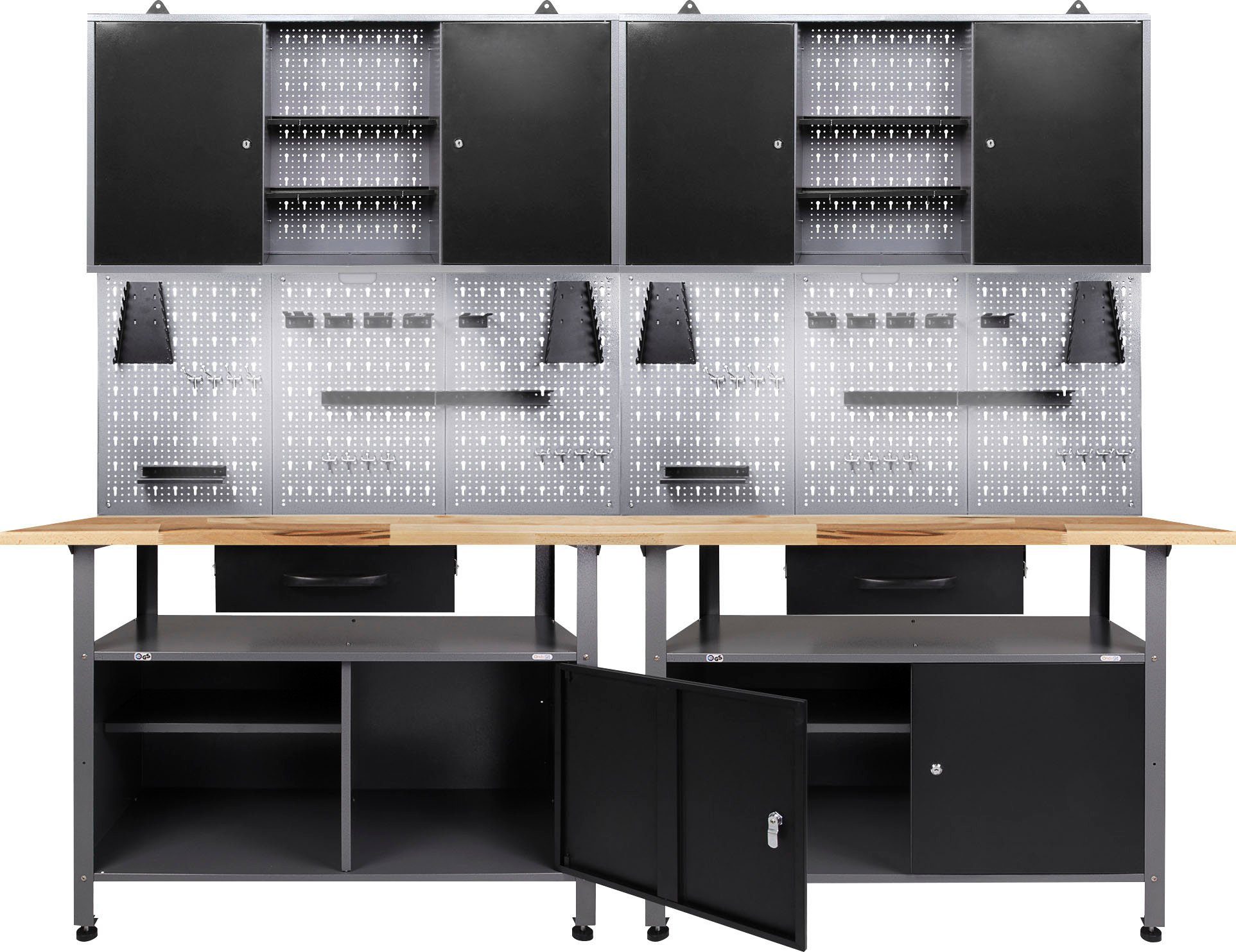 ONDIS24 Werkstatt-Set Klaus mit LED, 240 cm