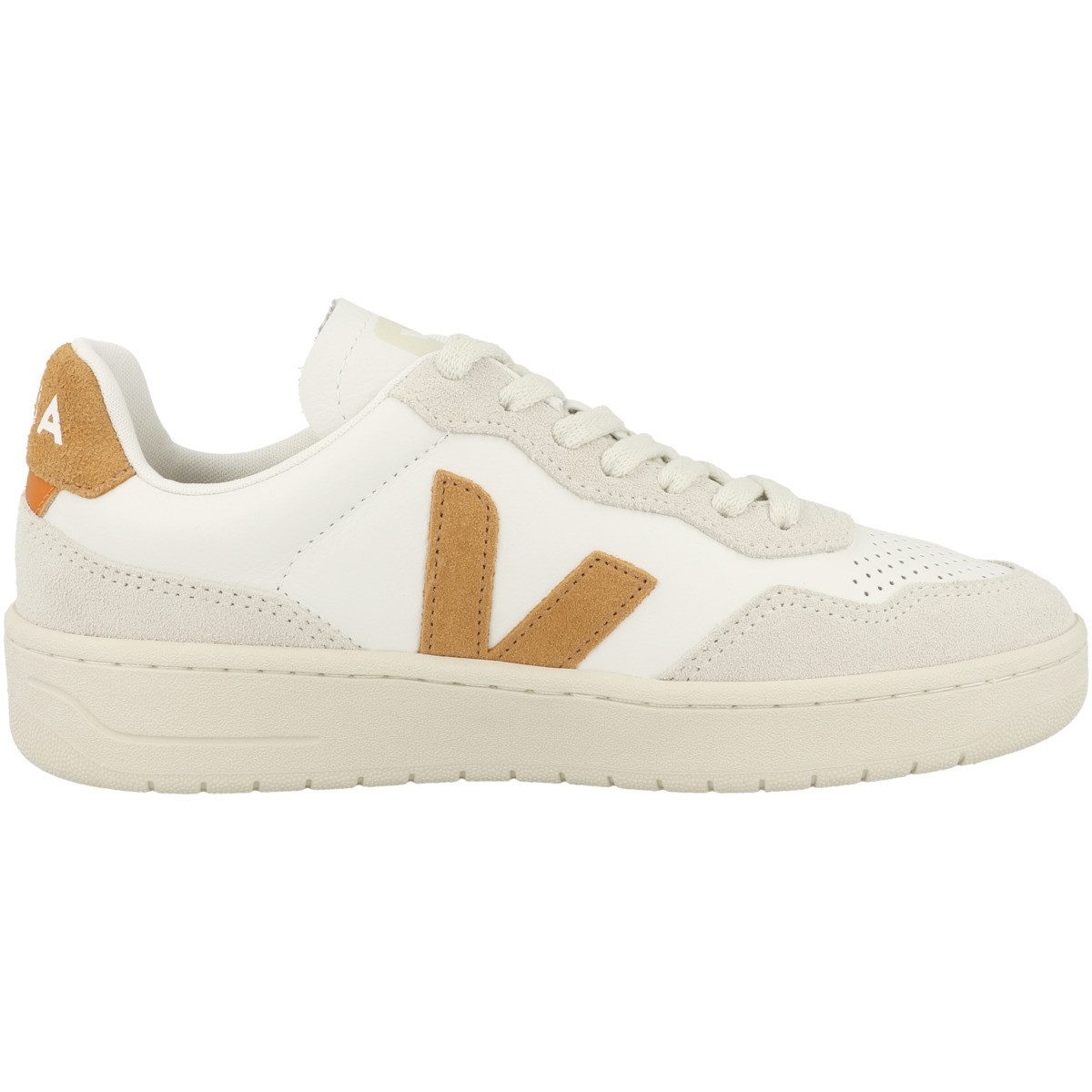 VEJA V-90 O.T. Leather Damen Sneaker Turnschuhe, Sportschuhe, Freizeitschuhe, Halbschuhe, Schnürschuhe