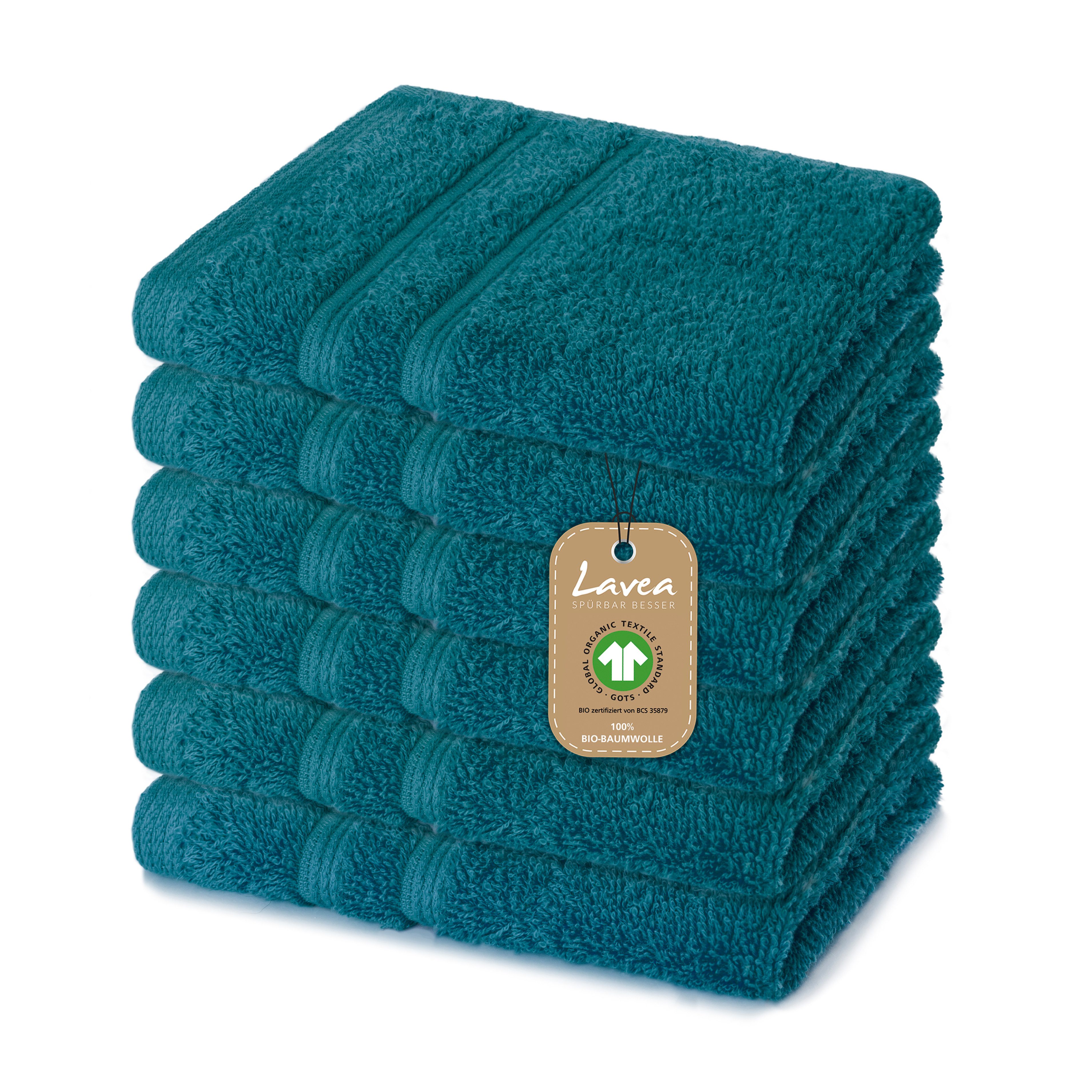 Lavea Handtuch Set Bio-Baumwoll Serie Bali, günstig online kaufen