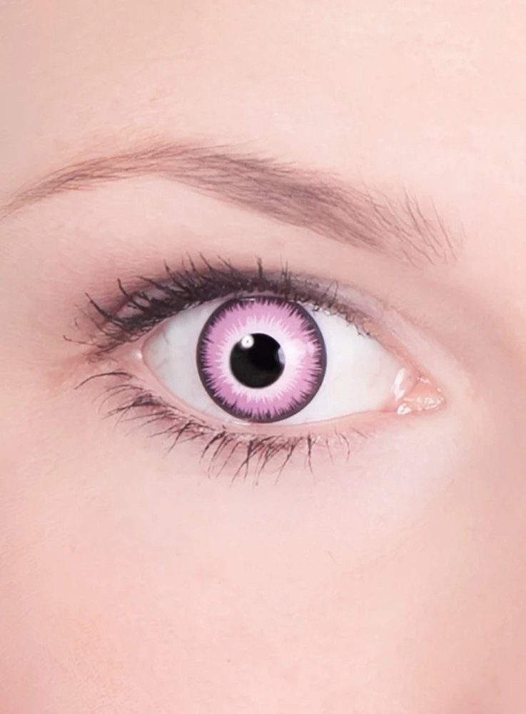 Maskworld Monatslinsen Zauberer Elf Monatslinsen Halloween Kontaktlinsen, Motivlinsen ohne Sehstärke