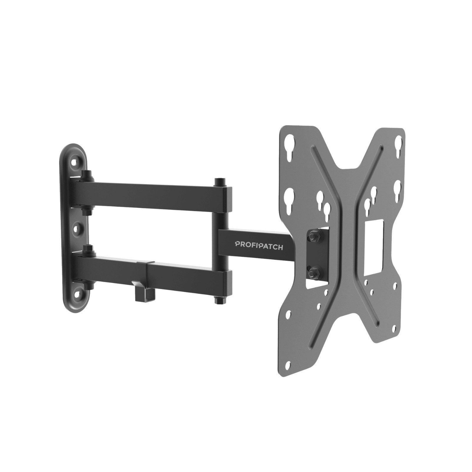 ProfiPatch TV-Wandhalterung 17-42 Zoll schwenkbar & neigbar bis 30kg, (bis 42 Zoll, 1-tlg)