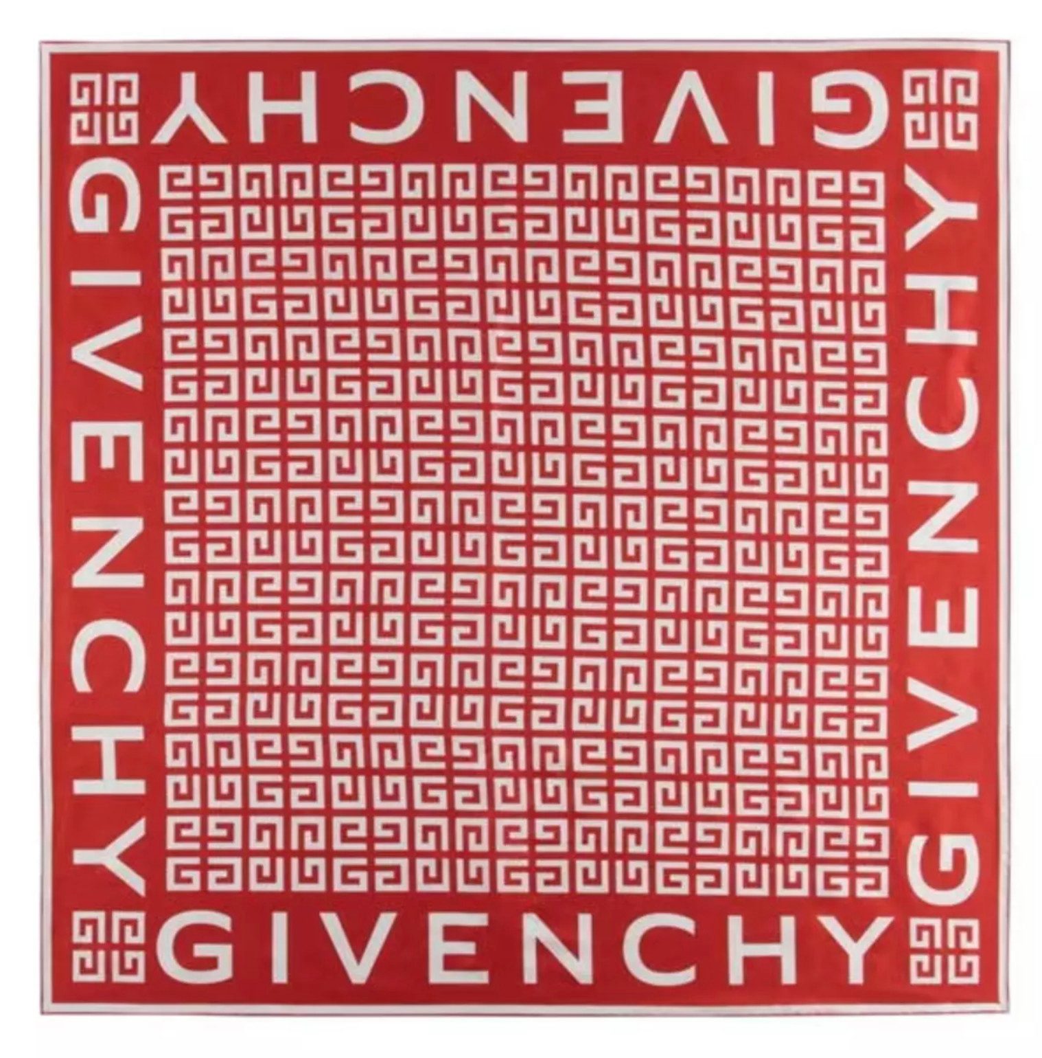 GIVENCHY Seidentuch Schal 4G Logo Tuch, Das ikonische 4G-Monogramm unterstreicht die luxuriöse Ästhetik