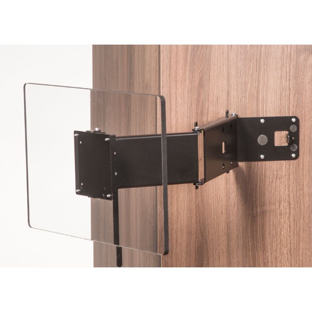 Caratec TV-Wandhalterung CFW305S TV-Wandhalter mit 3 Drehpunkten, schwarz