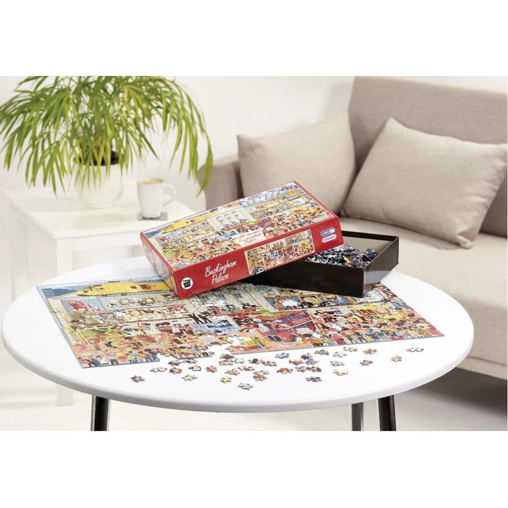 GIBSONS Puzzle Puzzle Buckingham Palace - Unter dem Deckel 1000 Teile, Puzzleteile