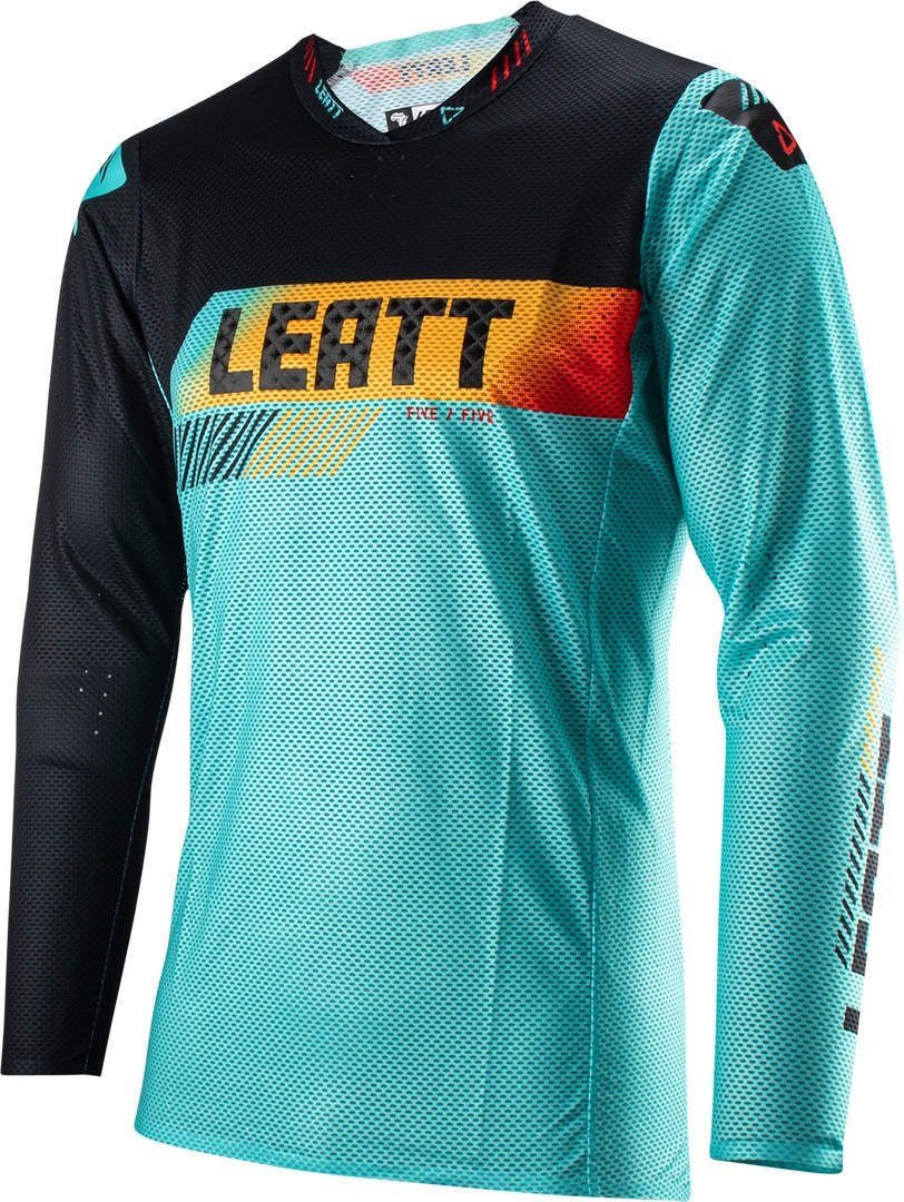 Leatt Motocross-Shirt 5.5 Ultraweld Contrast Motocross Jersey dehnbar