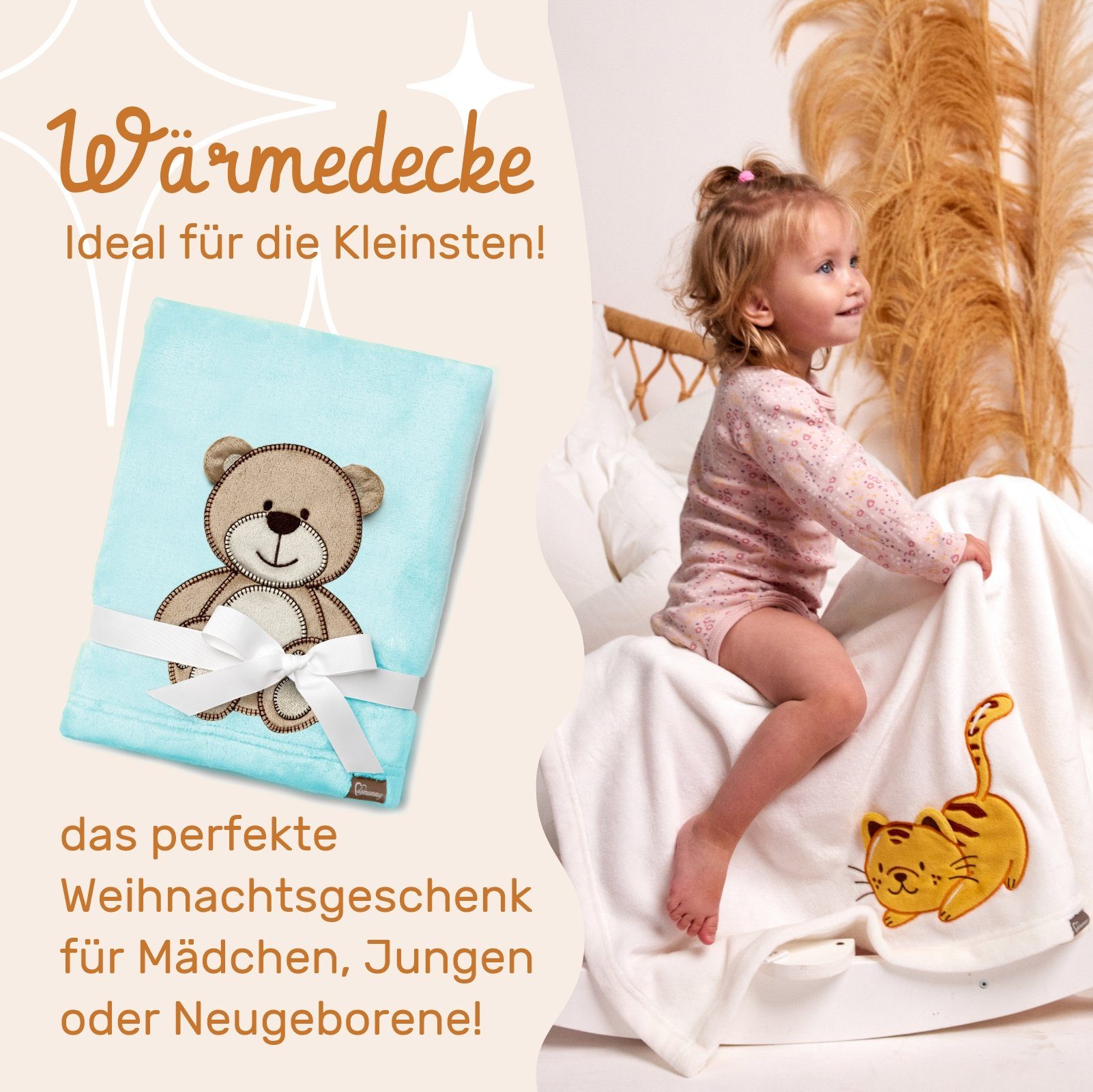 Wohndecke Warme Kuscheldecke Babydecke Blanket Baby günstig online kaufen