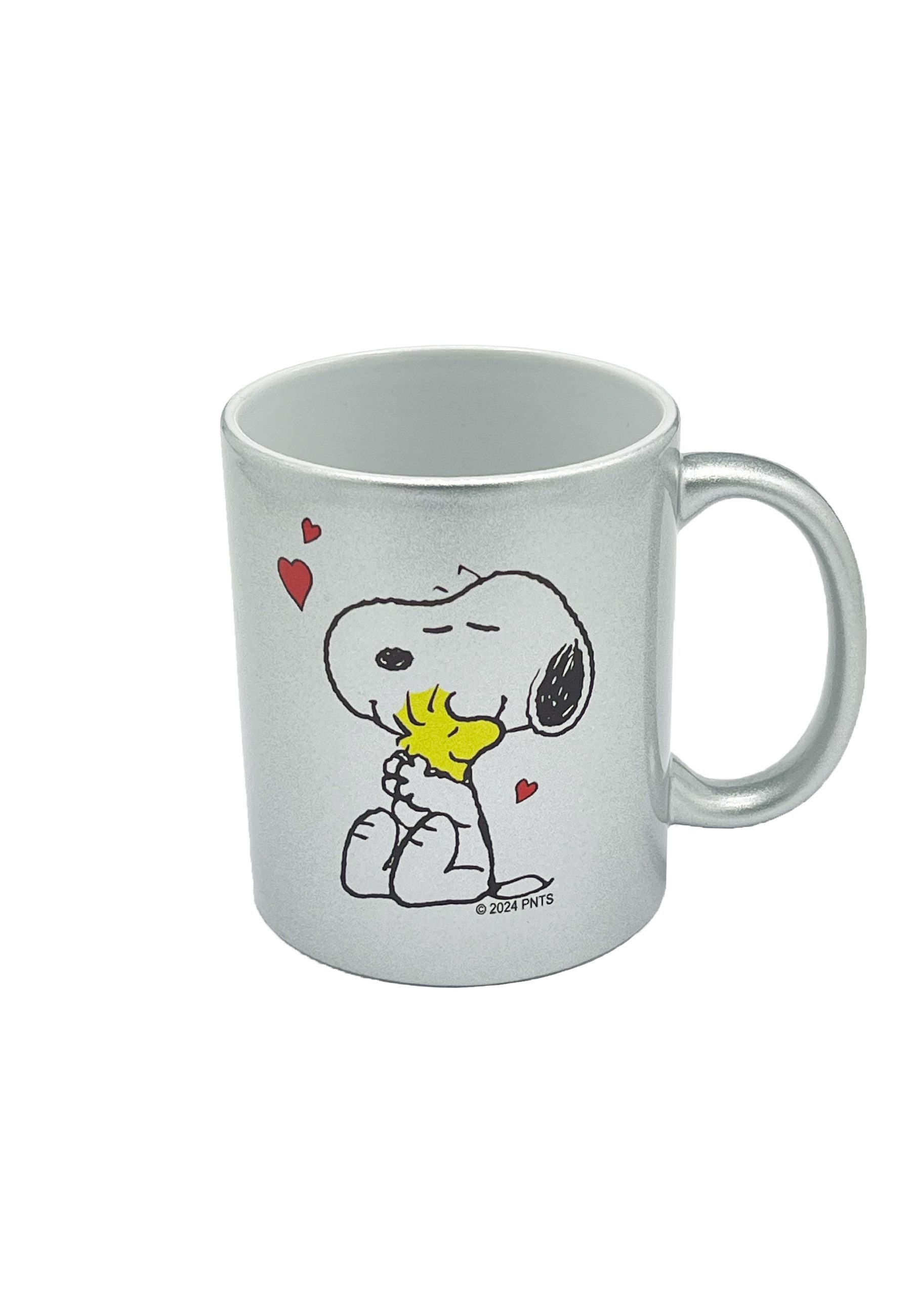 ONOMATO! Tasse Peanuts Snoopy Woodstock, aus Keramik