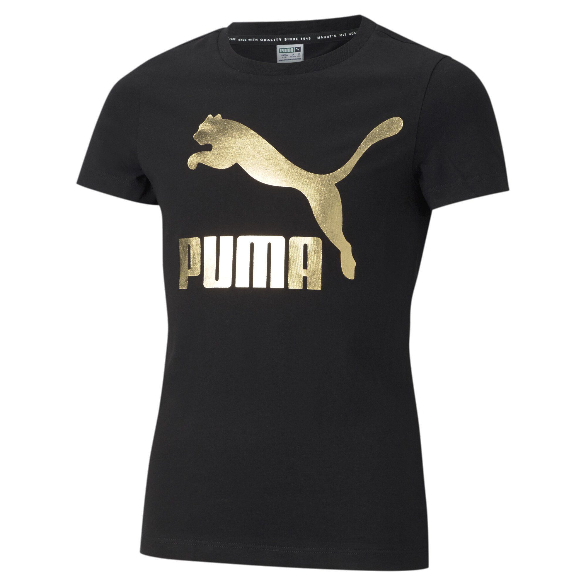 PUMA T-Shirt Classics Logo T-Shirt Black Mädchen