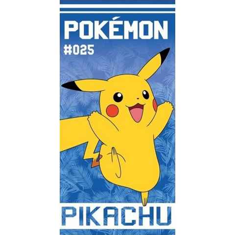 empireposter Handtuch Pokemon - Pikachu - #025 - Baumwoll Handtuch - 70x140 cm