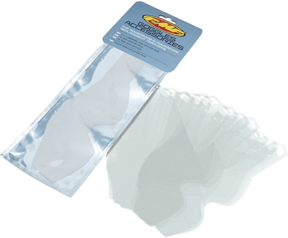FMF Zubehör-Set Spare Parts Powerbomb Tear-Offs (20-Pack)