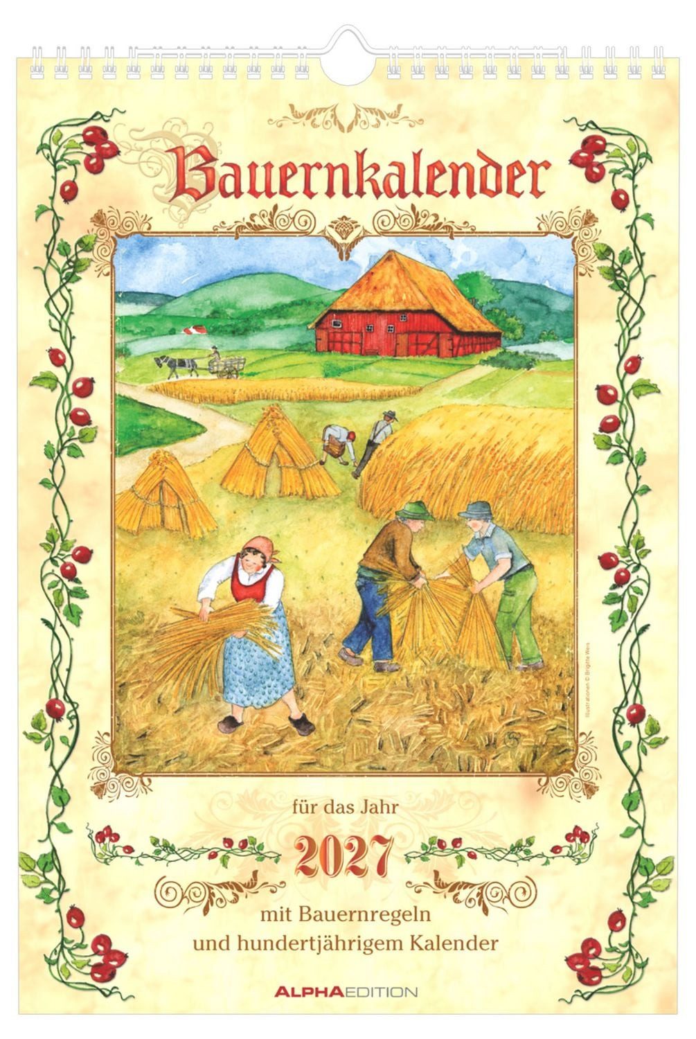 NEUMANN Wandkalender Bauernkalender 2027