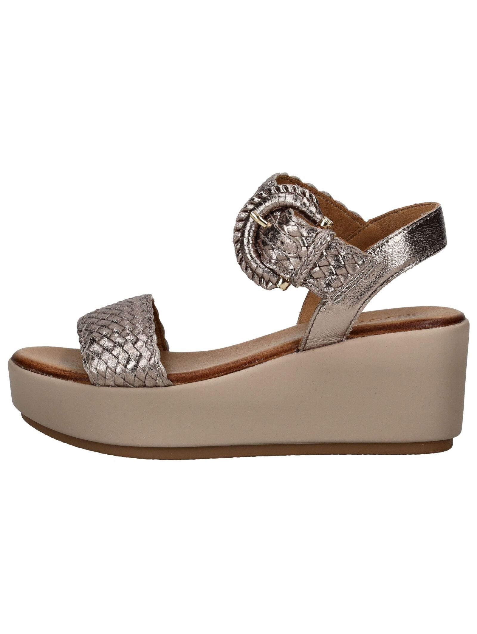 INUOVO Sandalen Leder Keilsandalette günstig online kaufen