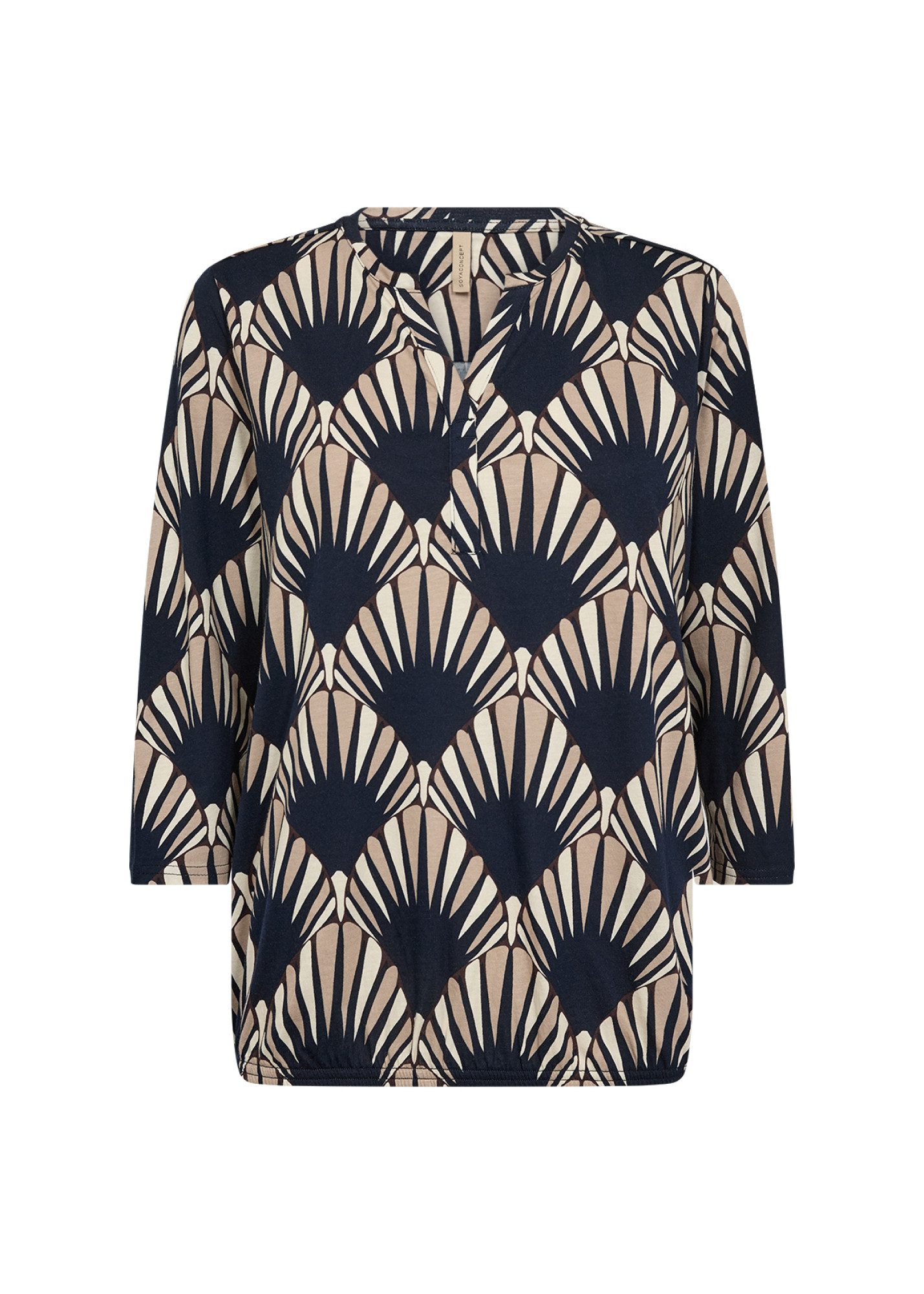 soyaconcept Shirtbluse SC-FELICITY AOP 555 Baumwollmischung – Bild 4 von 5