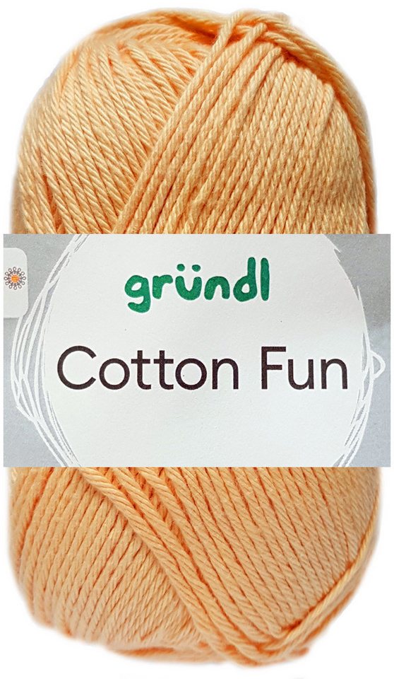 Gründl 50 Gramm Gründl Cotton Fun Farbauswahl Häkelwolle
