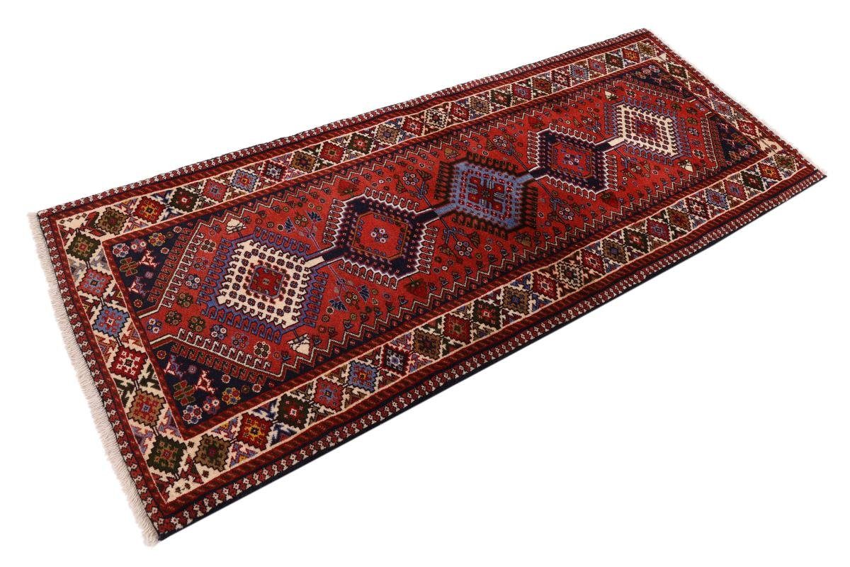 Orientteppich Yalameh 79x196 Höhe: Perserteppich Läufer, / Trading, Orientteppich mm Handgeknüpfter Nain rechteckig, 12