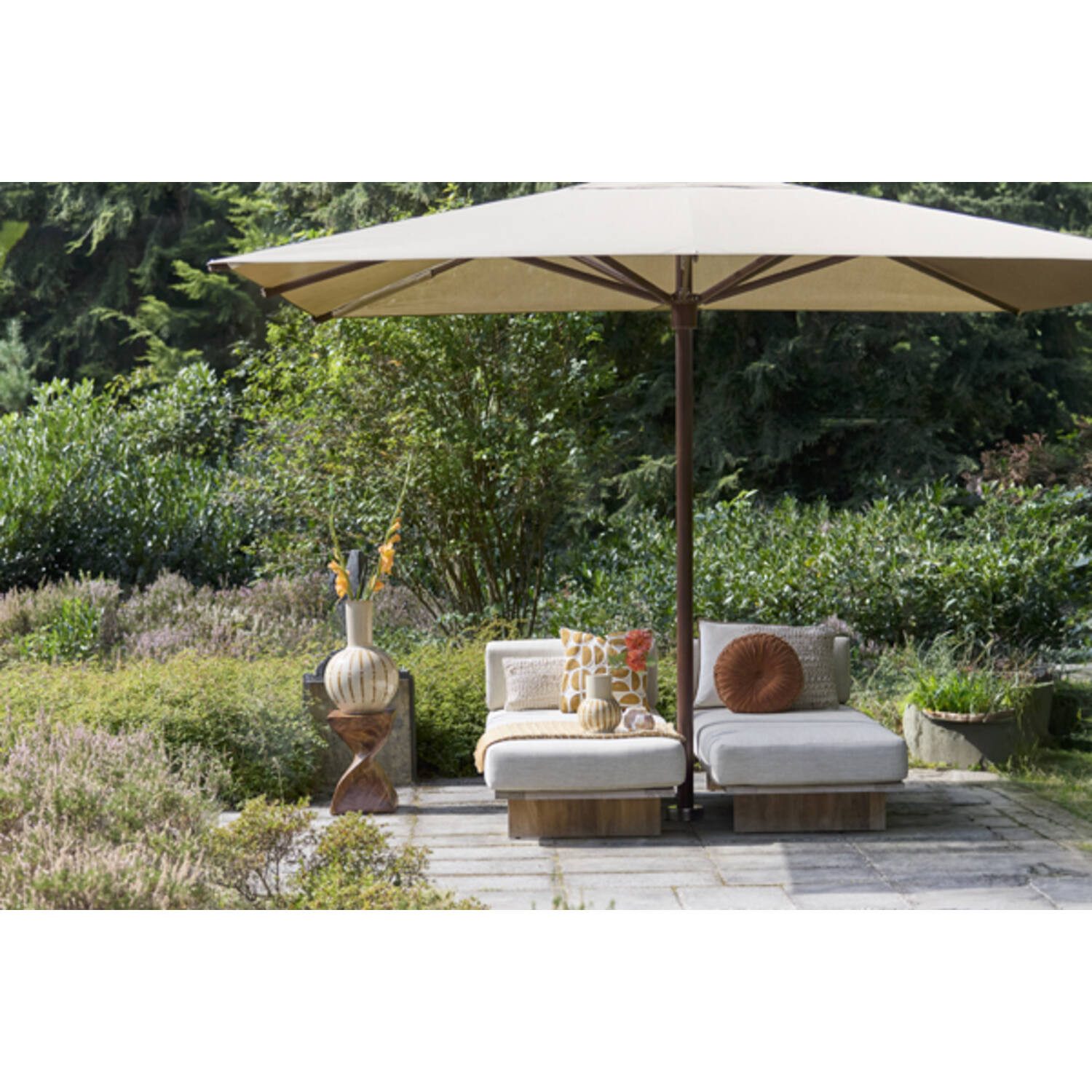 Light & Living Zierkissen Light & Living Kissen Berend, Ø 40 cm, 6856661, (1 St)
