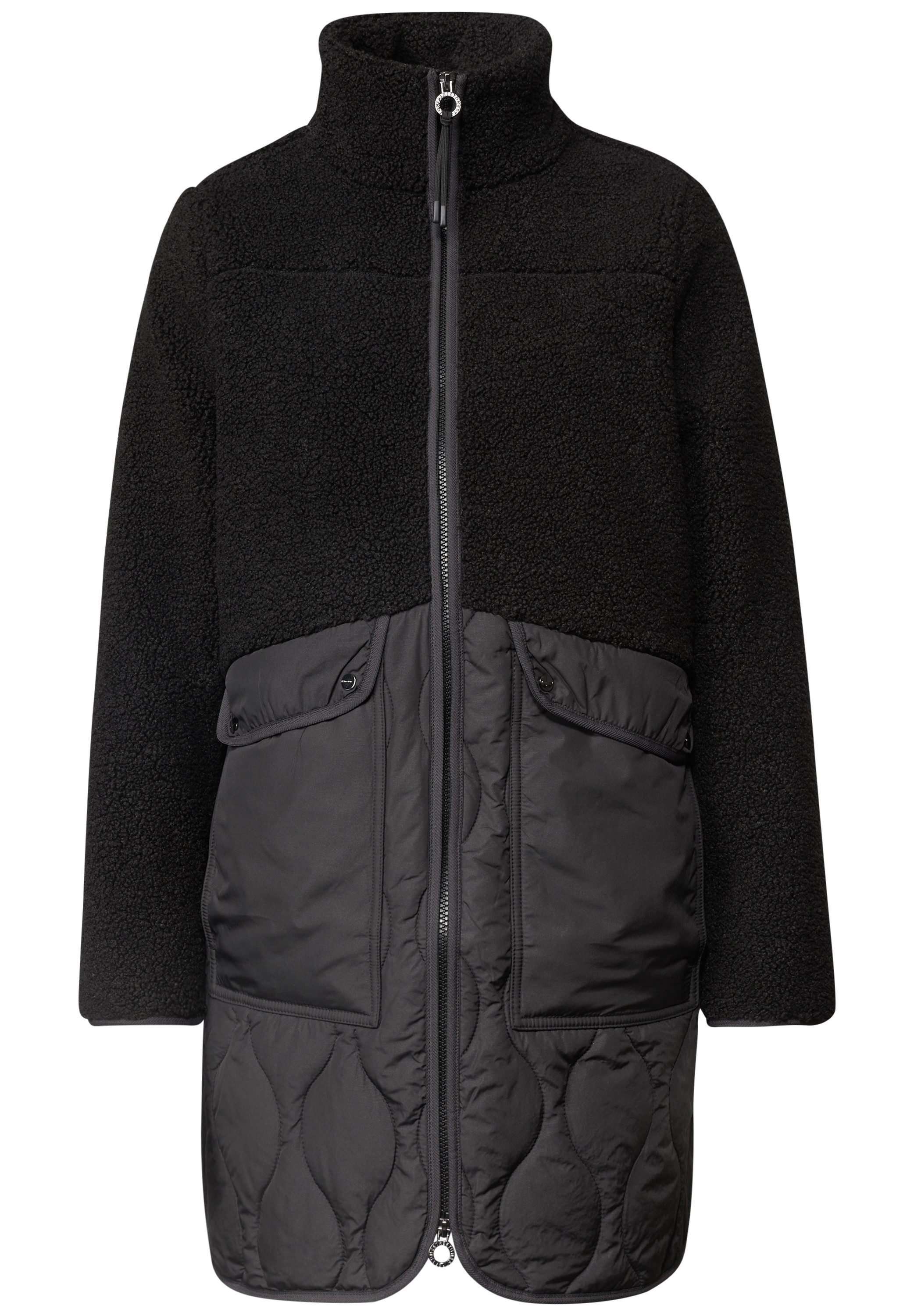 STREET ONE Fellimitatjacke mit Stehkragen – Bild 4 von 5