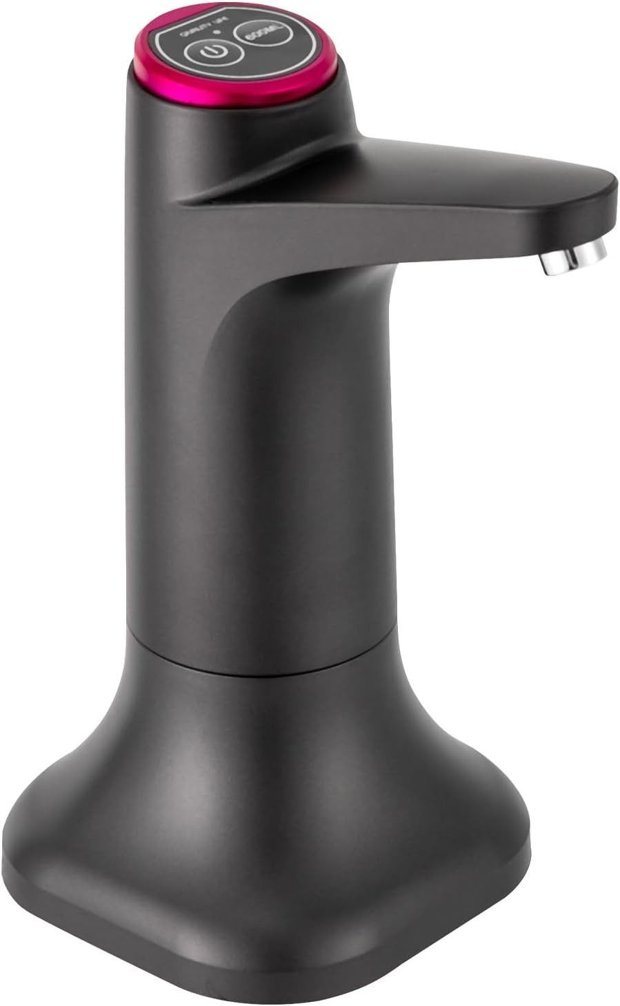 Getränkespender Wasserspender Pumpe für Wasserflasche USB Schwarz