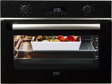 BEKO Einbaubackofen BBCM13300X, SteamShine