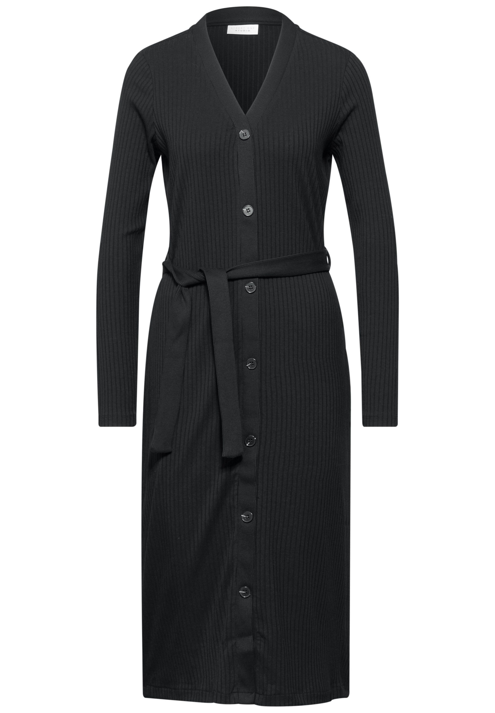 STREET ONE STUDIO Midikleid mit Knopfleiste