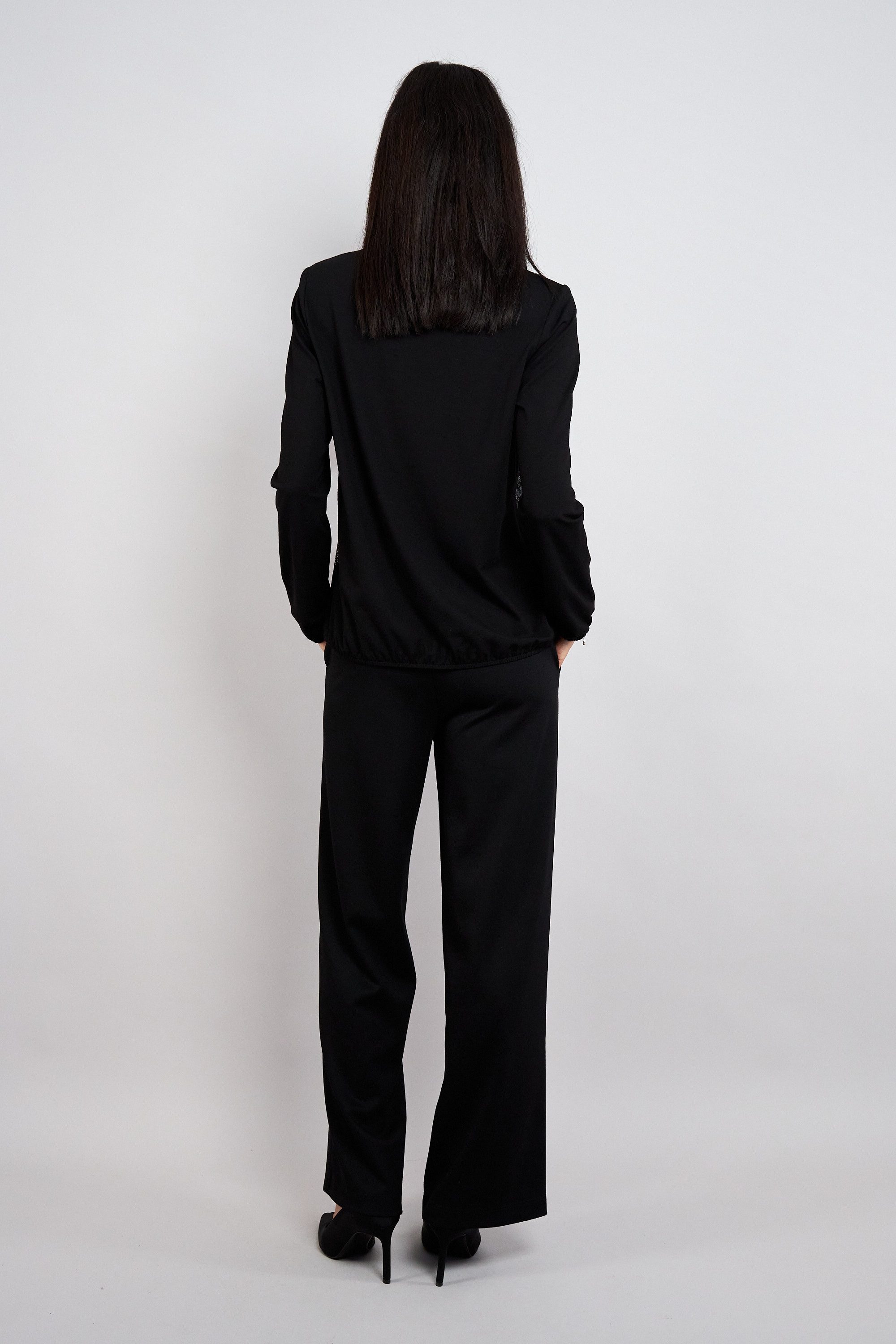 Seidel Moden Langarmshirt im Animal-Look / Pailetten / MADE IN GERMANY