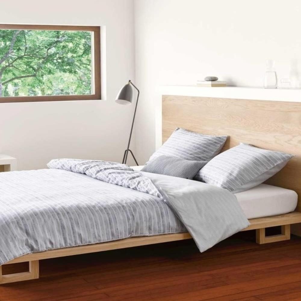 Marc O'Polo Home Bettwäsche Bettwäsche Veln Silver 135 x 200 cm, Satin, 2 teilig