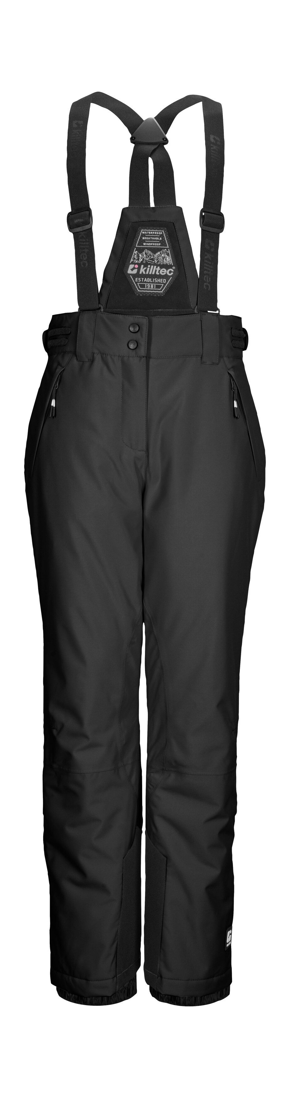Killtec Skihose KSW 213 GRLS SKI PNTS Wasserdichte, atmungsaktive Skihose mit verstellbarer Taille