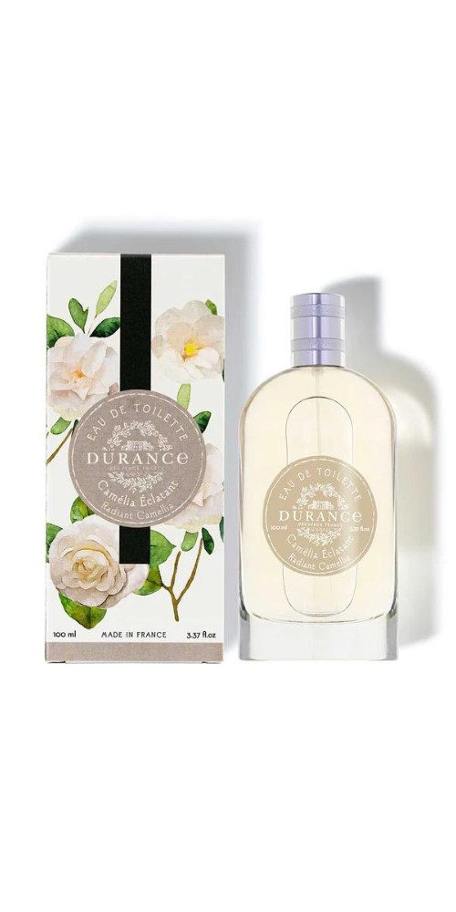 Durance Eau de Toilette Glänzende Kamelie 100 ml, Ein Duft voller Eleganz delikat, moschusartig und pudrig.