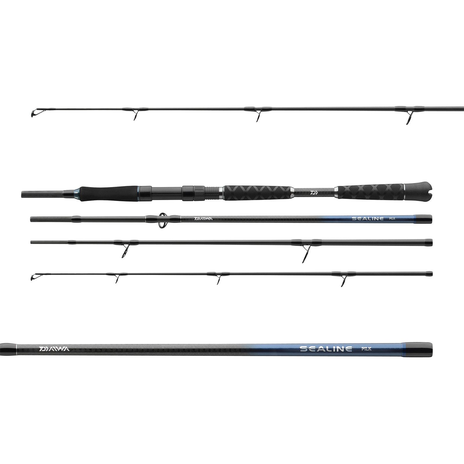 Daiwa Reiserute, (4-tlg), Daiwa Sealine Pilk Travel 2,40m 80-200g Reiserute