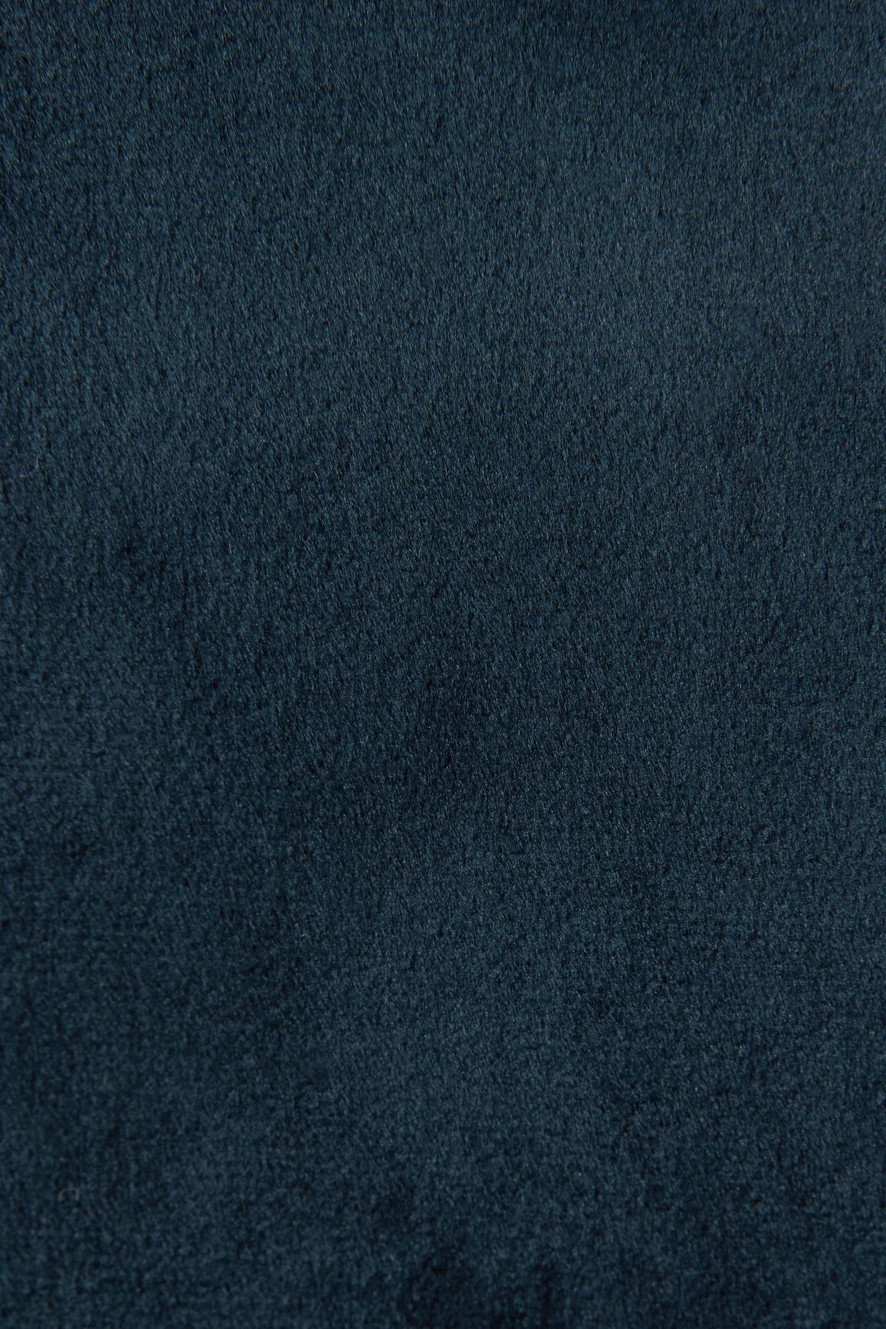 Next Baukastensakko Navy Fit Blue aus Samt Blazer Dark (1-tlg) Slim