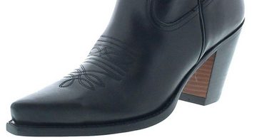 Mayura Boots NAPPA X Schwarz Cowboystiefel Rahmengenähter Damen Lederstiefel