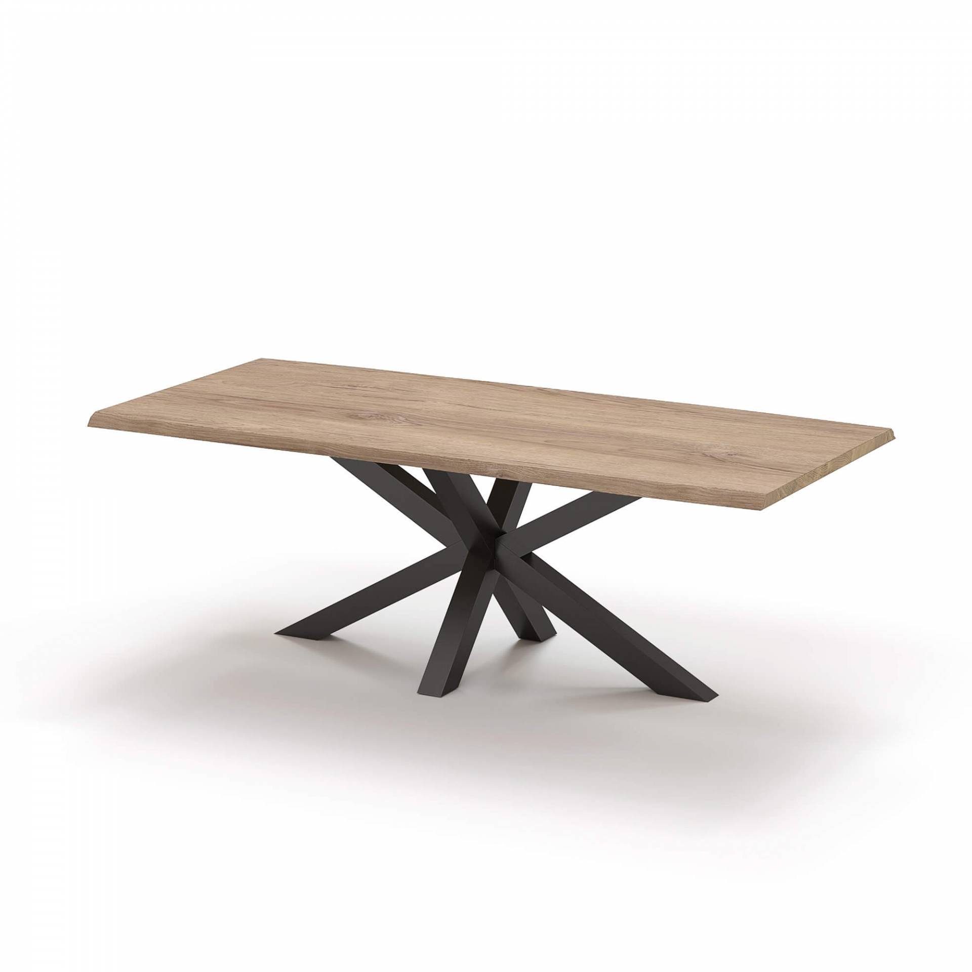 180x85 cm Tischplatte holz4home® aus holz4home mit Baumkante Eiche von Esstischplatte massiver