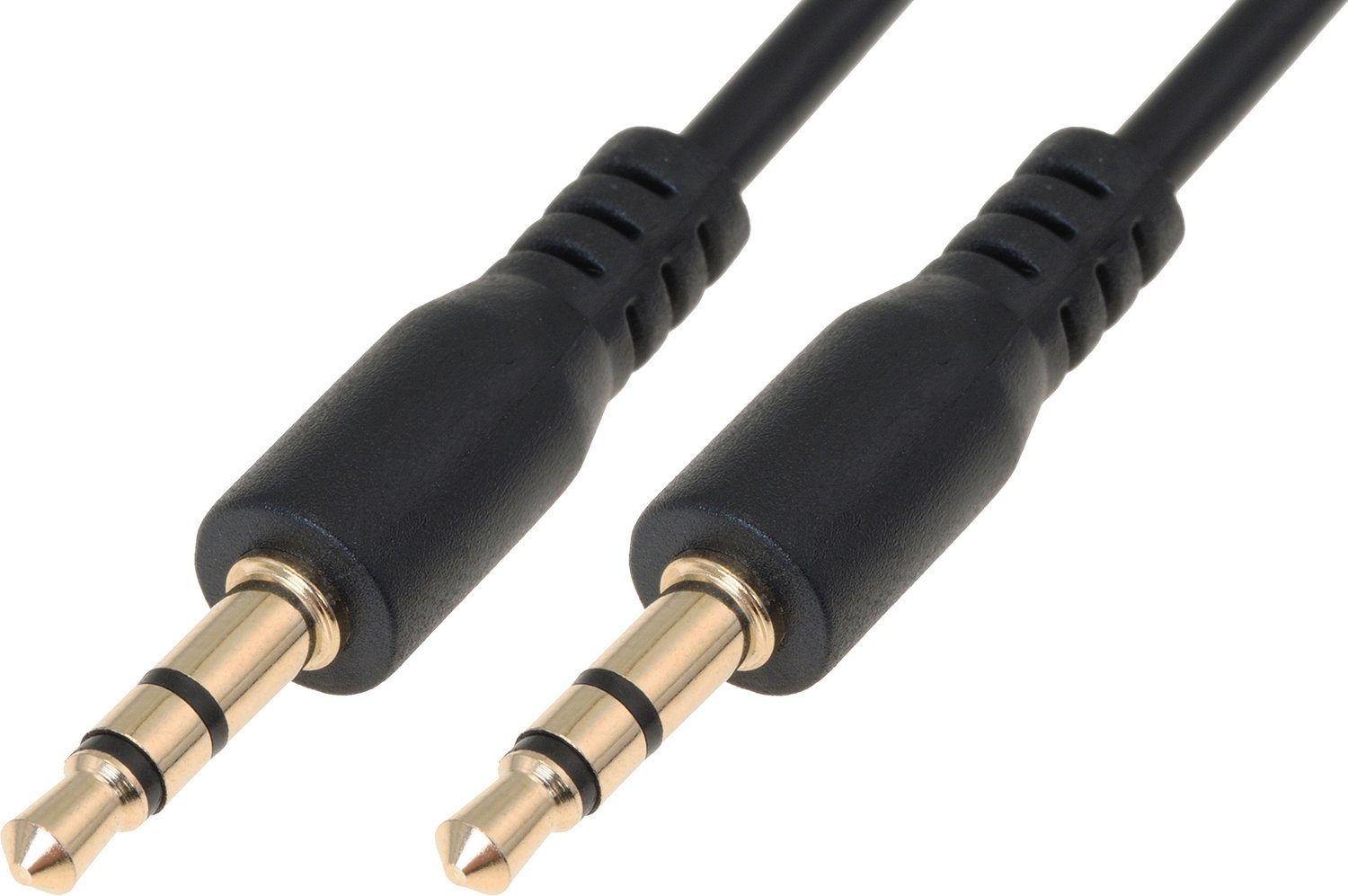 valonic valonic - AUX Kabel kurz, 20cm, 3,5 mm, Audiokabel, Klinke Audio-Kabel, 3,5-mm-Klinke, 3,5-mm-Klinke (20 cm), perfekt für sehr kurze Verkabelungswege - z.B. im Auto