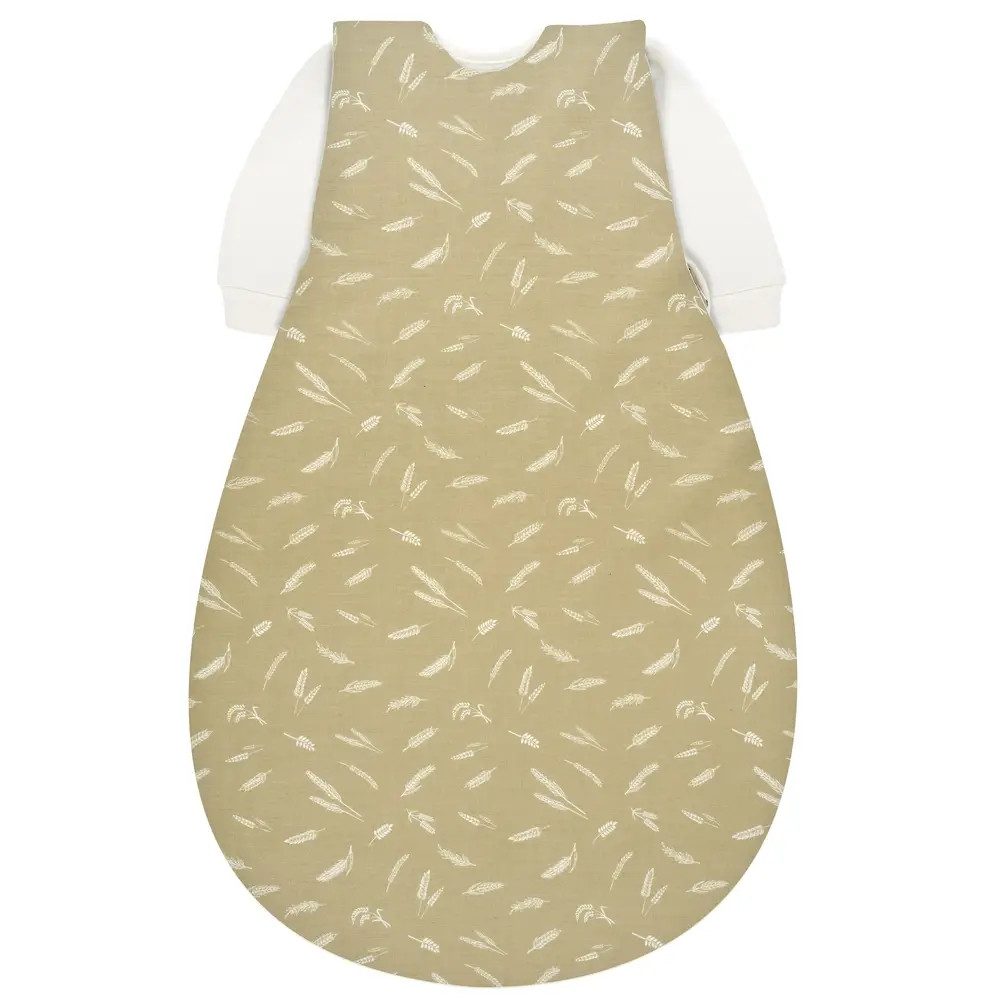 Alvi® Babyschlafsack ALVI Baby-Mäxchen 3tlg. Flachgewebe Earth nature, Gr. 68/74 – Bild 3 von 5