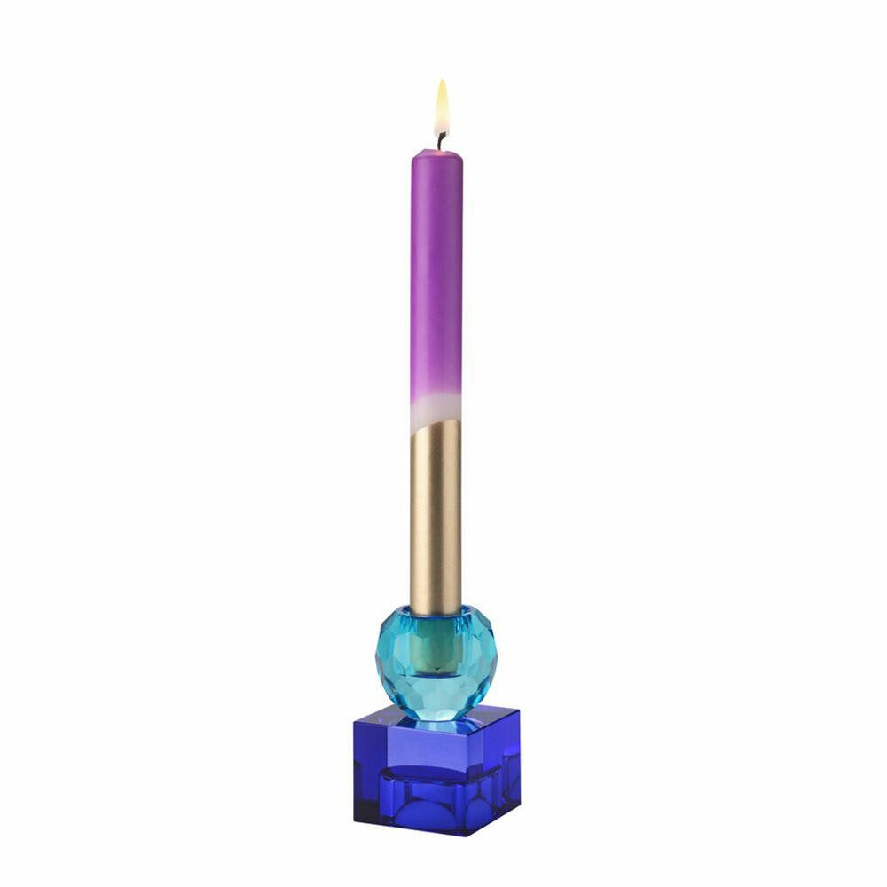Giftcompany Kerzenhalter Sari Kugel Cube, Blau, Dunkelblau, H 8 cm günstig online kaufen