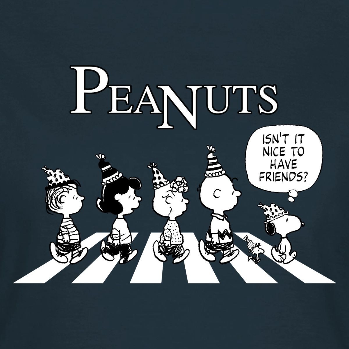 Spreadshirt T-Shirt Peanuts Snoopy, Charlie, Stella & Lucy Geburtstag Frauen T-Shirt (1-tlg) Slim Fit, fällt klein aus