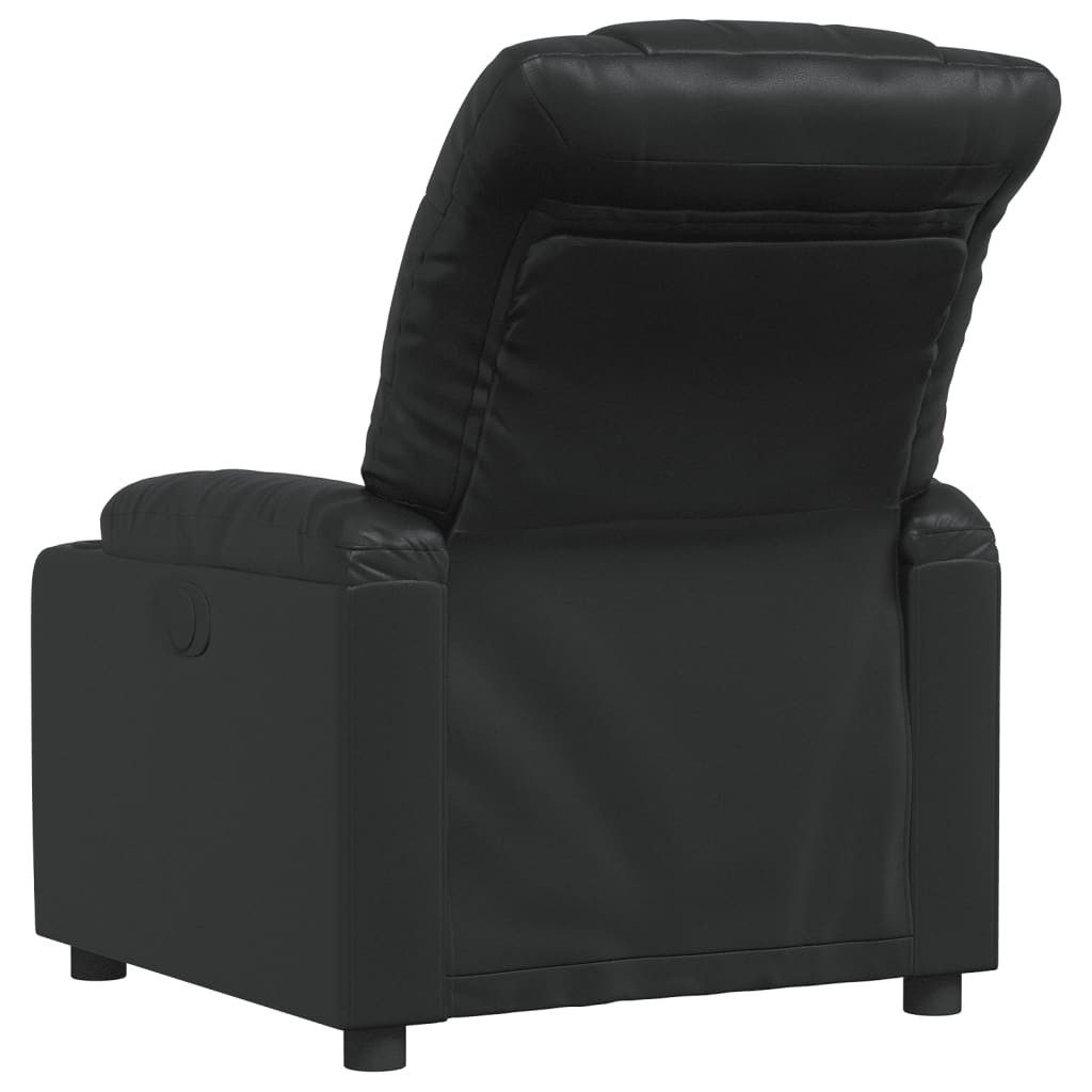 vidaXL Sessel Relaxsessel Schwarz Kunstleder (1-St) günstig online kaufen