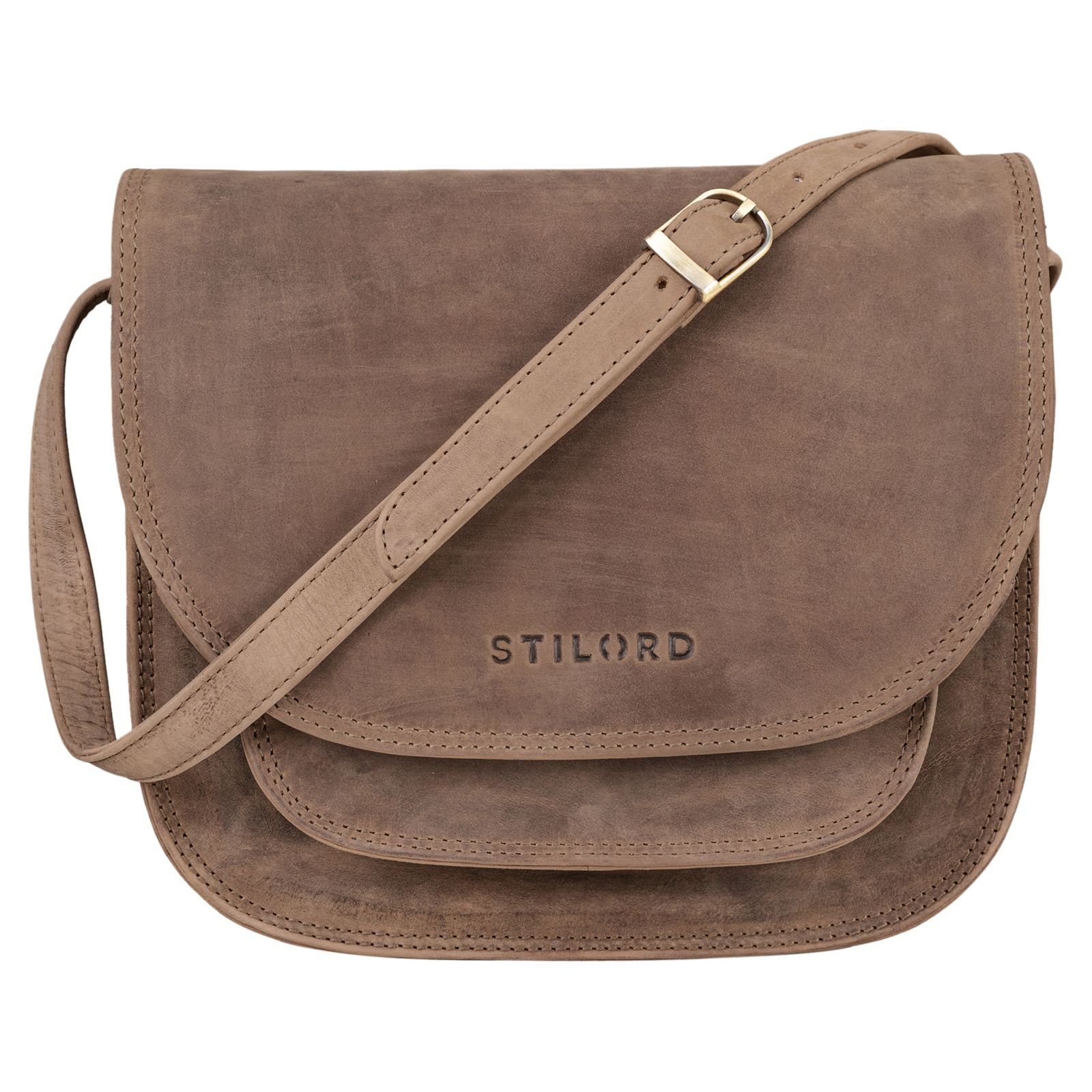 STILORD Handtasche STILORD "Willow" Damen Umhängetasche Leder