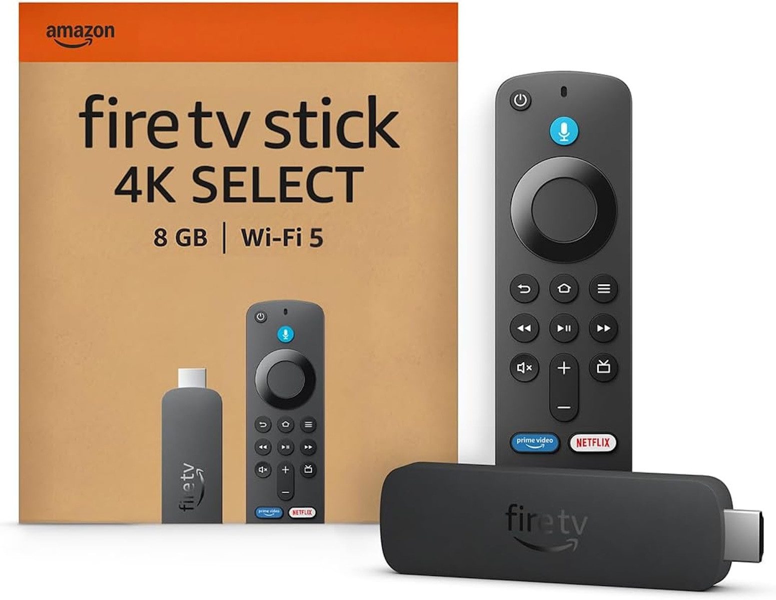 Amazon Streaming-Stick Amazon Fire TV Stick 4K Select, (Packung)