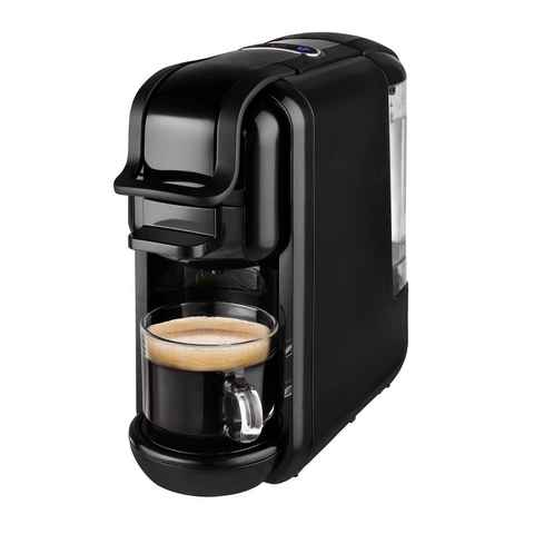 Team Kalorik Kapsel-/Kaffeepadmaschine BrewCraft Pro, 4-in-1 Kaffeemaschine: Nespresso, Dolce Gusto, Kaffeepulver & Pads