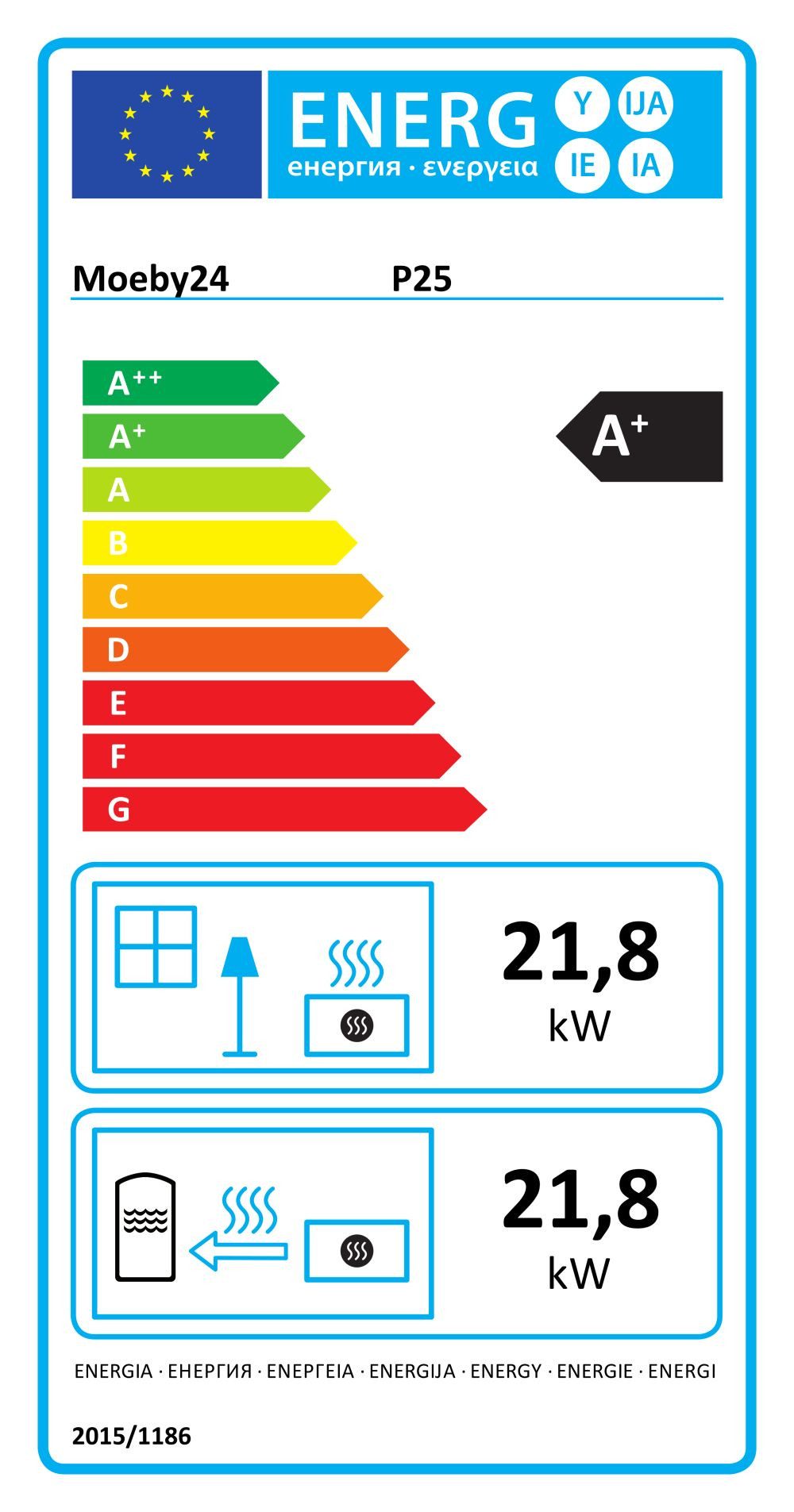 moeby24 Pelletofen Pelletofen Wassergeführter 25kW Kamin günstig online kaufen