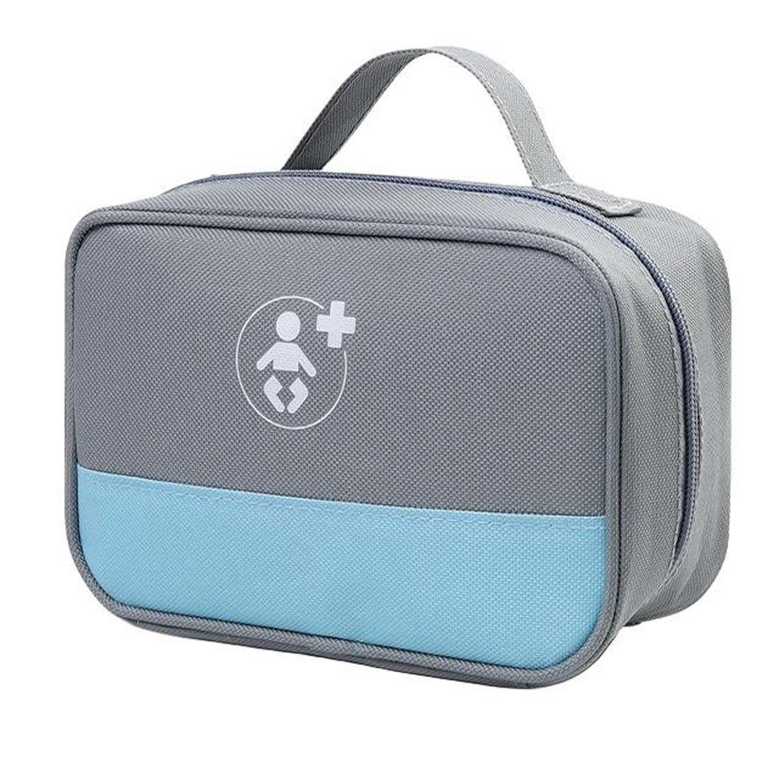 FIDDY Erste-Hilfe-Set Tragbare medizinische Reisetasche mit großem  Fassungsvermögen, (Aufbewahrungstasche für Heimmedizin, tragbares  Erste-Hilfe-Set