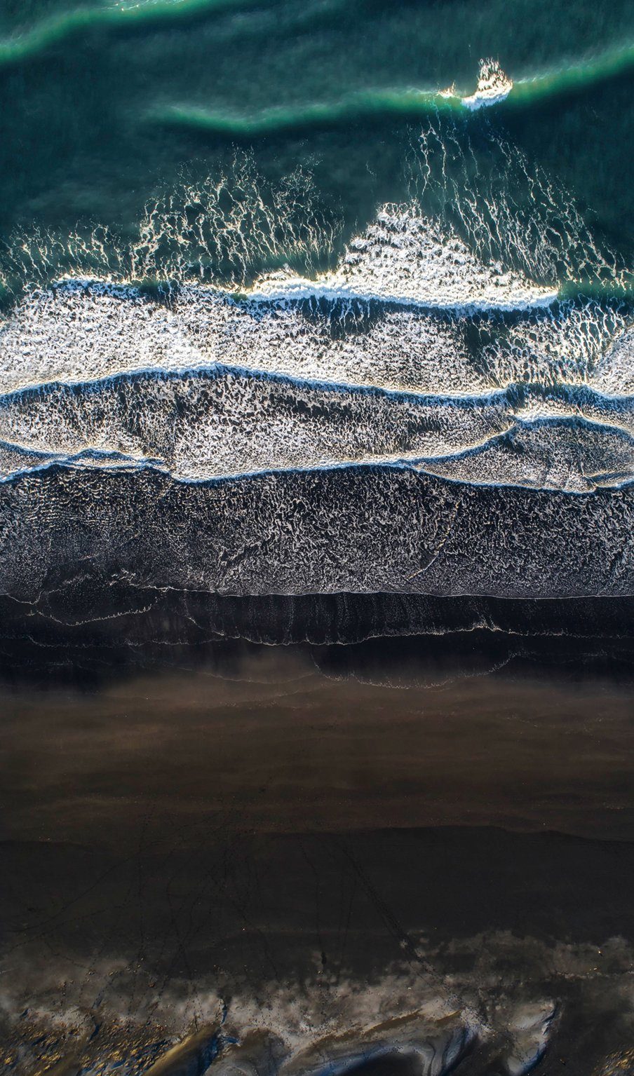 Marburg Fototapete, Strand, realistisch, moderne Tapete für Wohnzimmer Schlafzimmer Küche