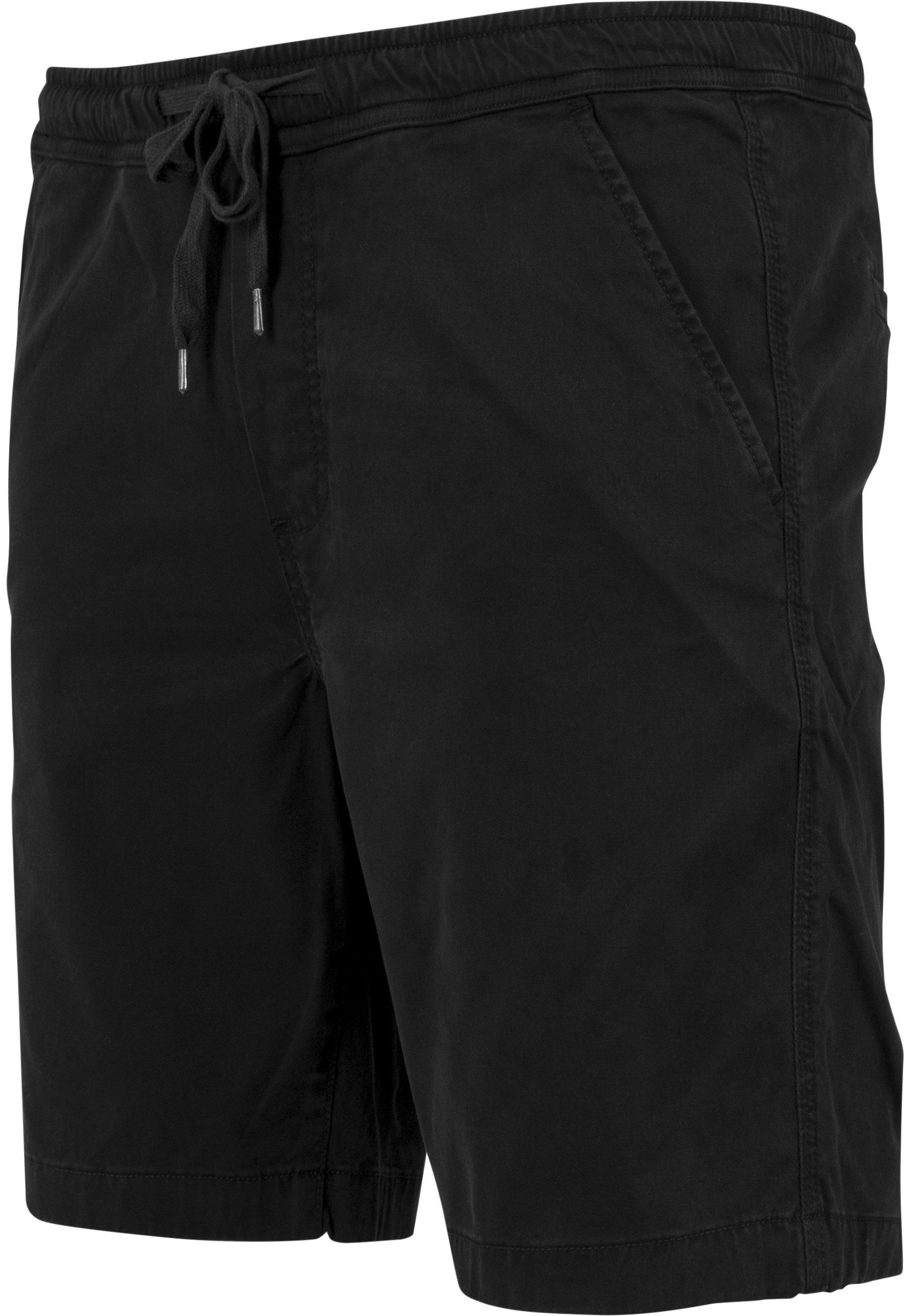 URBAN CLASSICS Stoffhose Urban Classics Herren Stretch Twill Joggshorts (1-tlg) – Bild 3 von 5
