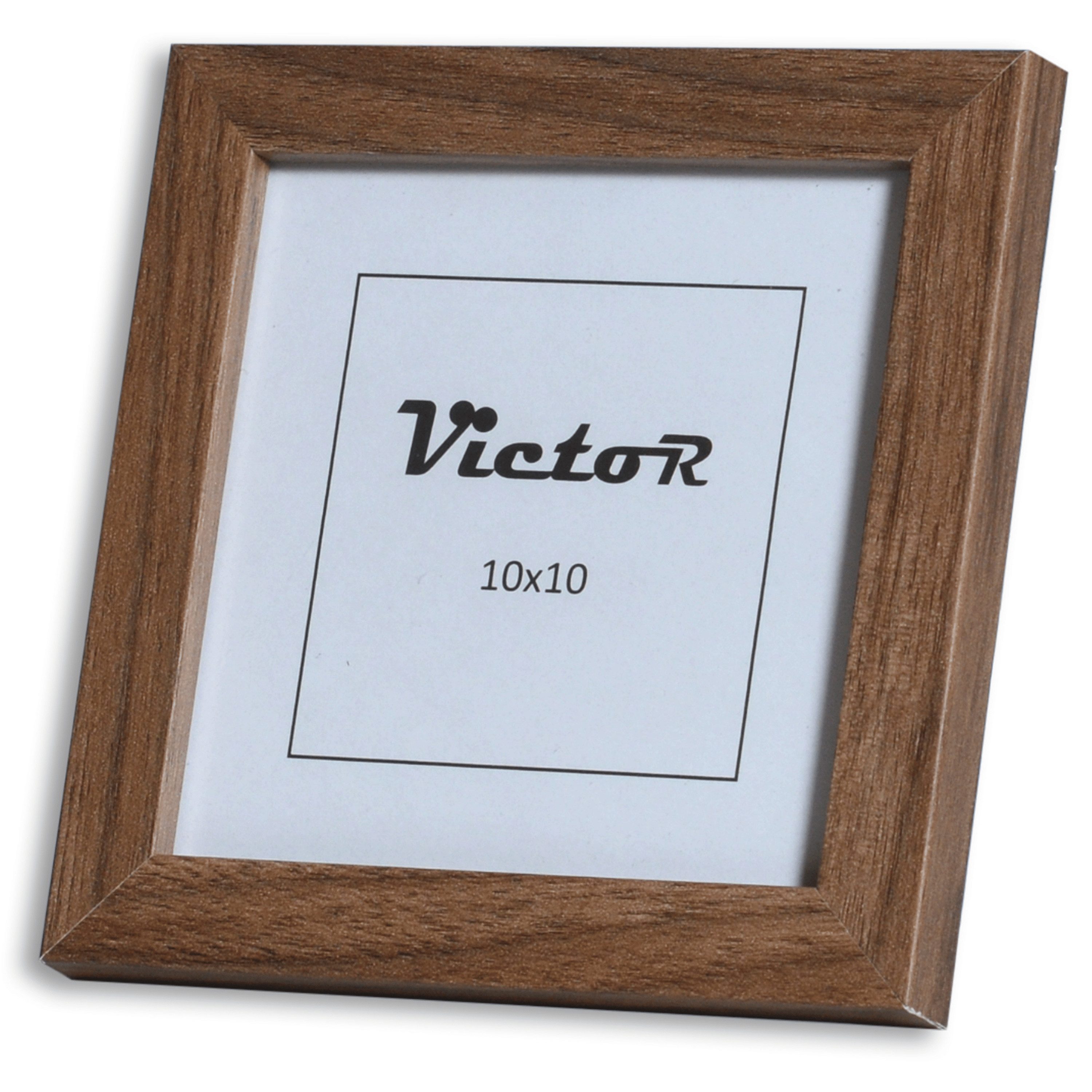 Victor (Zenith) Bilderrahmen Klee, Bilderrahmen Braun 10x10 cm, Bilderrahme günstig online kaufen