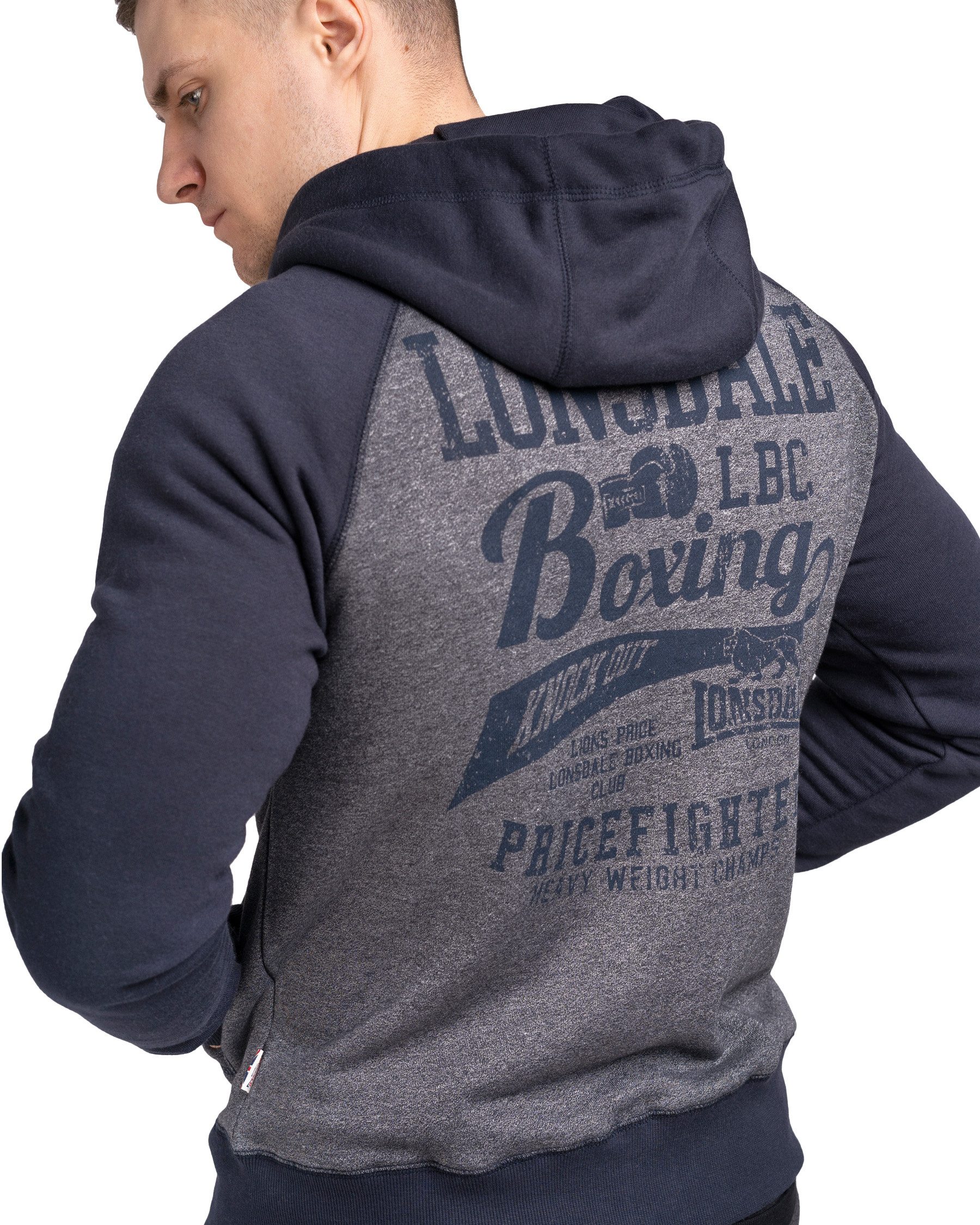 Lonsdale Kapuzensweatjacke Slough (Packung, 1er-Pack) mti Kapuze