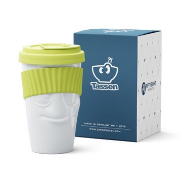 FIFTYEIGHT PRODUCTS Coffee-to-go-Becher 4 x To Go Becher Lecker - 4 Farben - To Go Becher